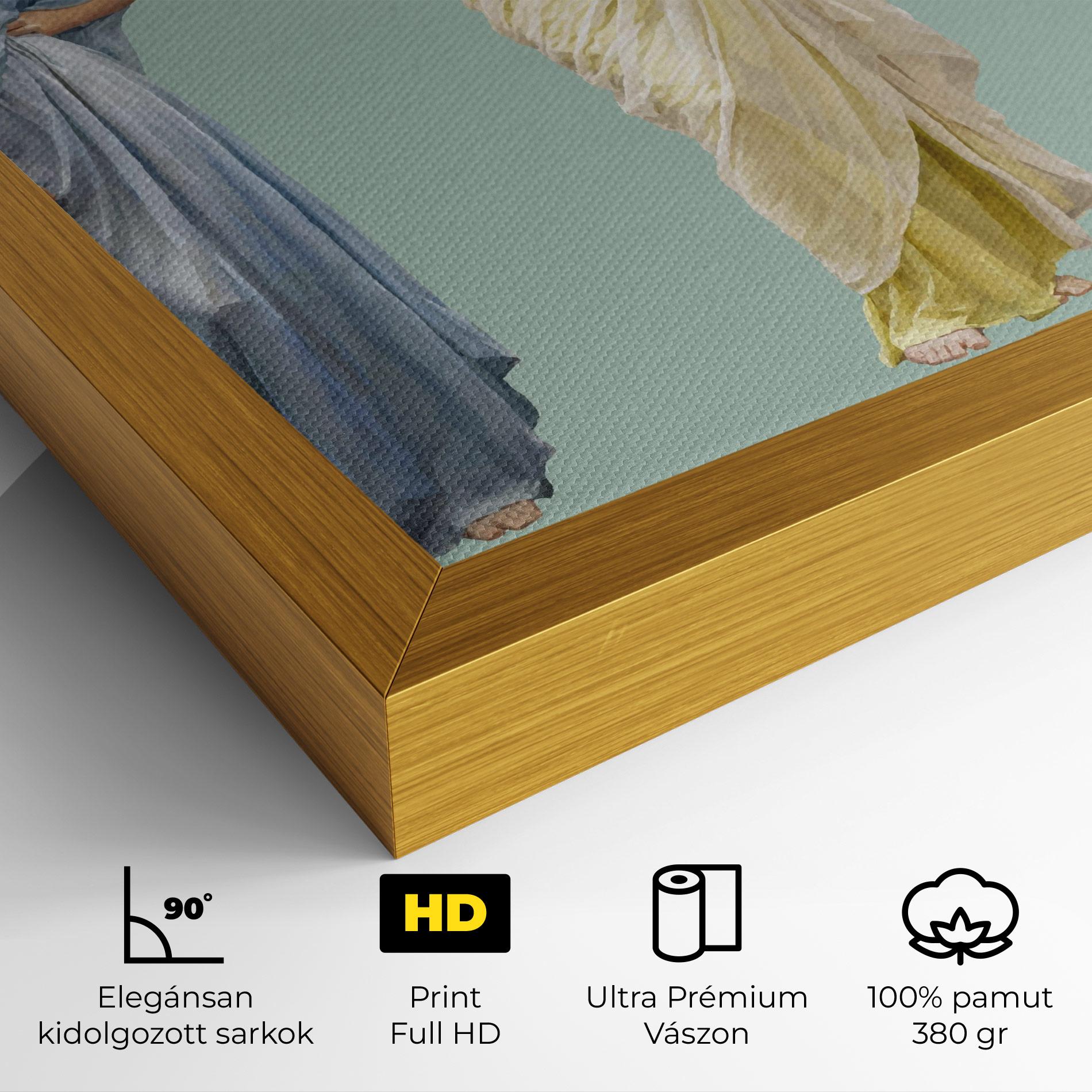 Vászonkép Vintage Looking Up mockup 4