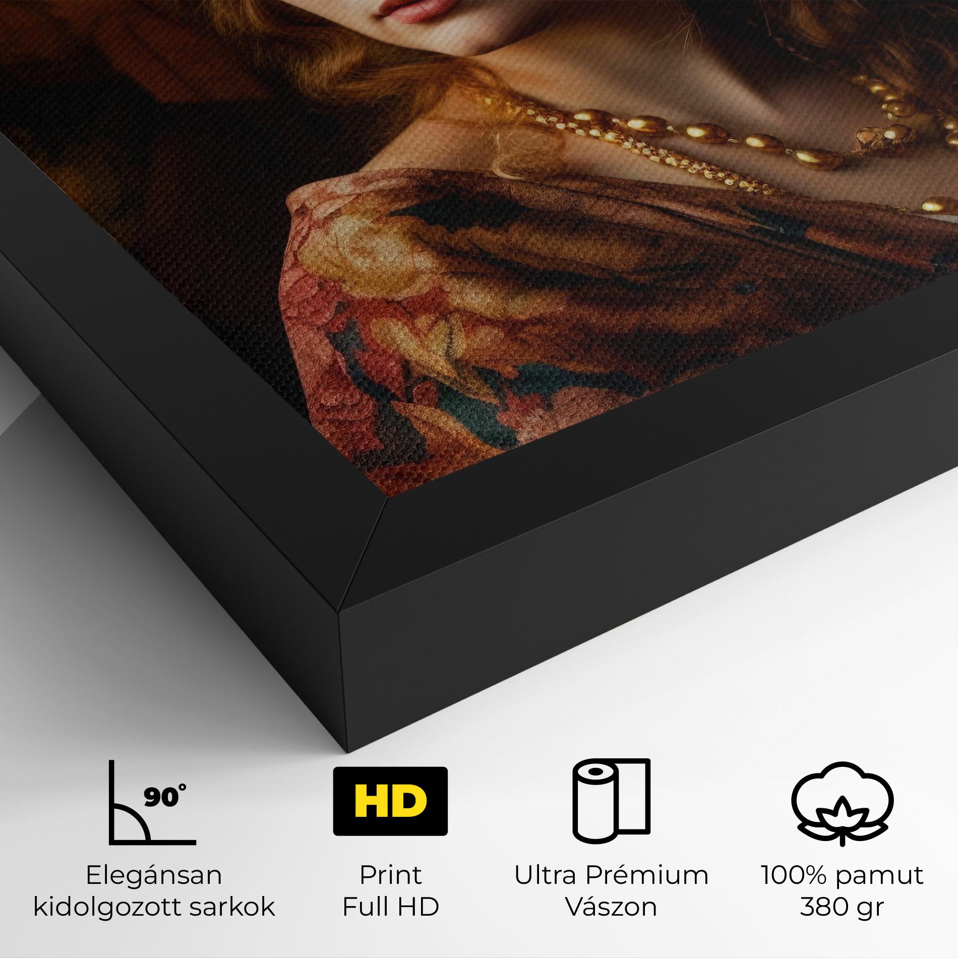 Vászonkép Renaissance Woman mockup 4