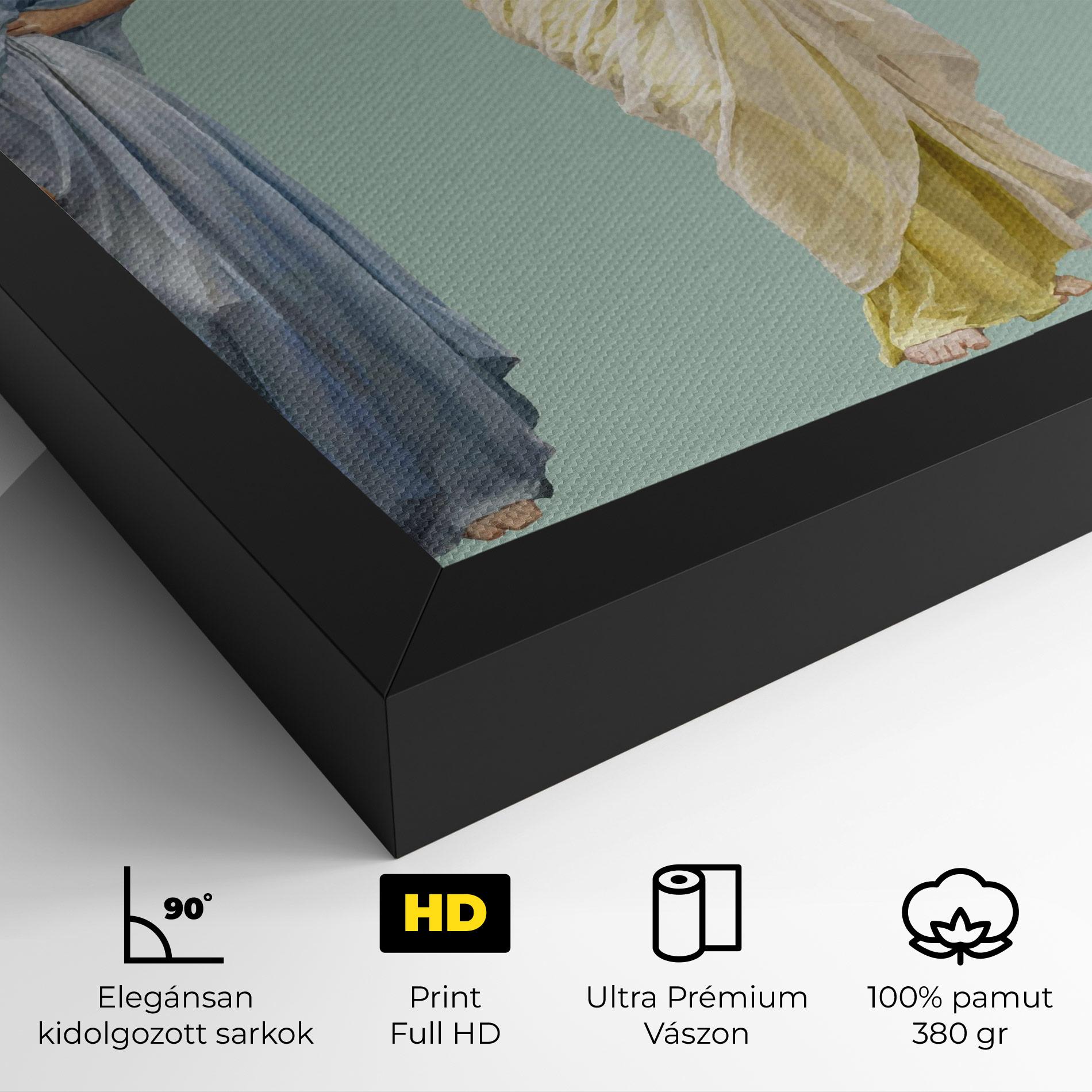 Vászonkép Vintage Looking Up mockup 4