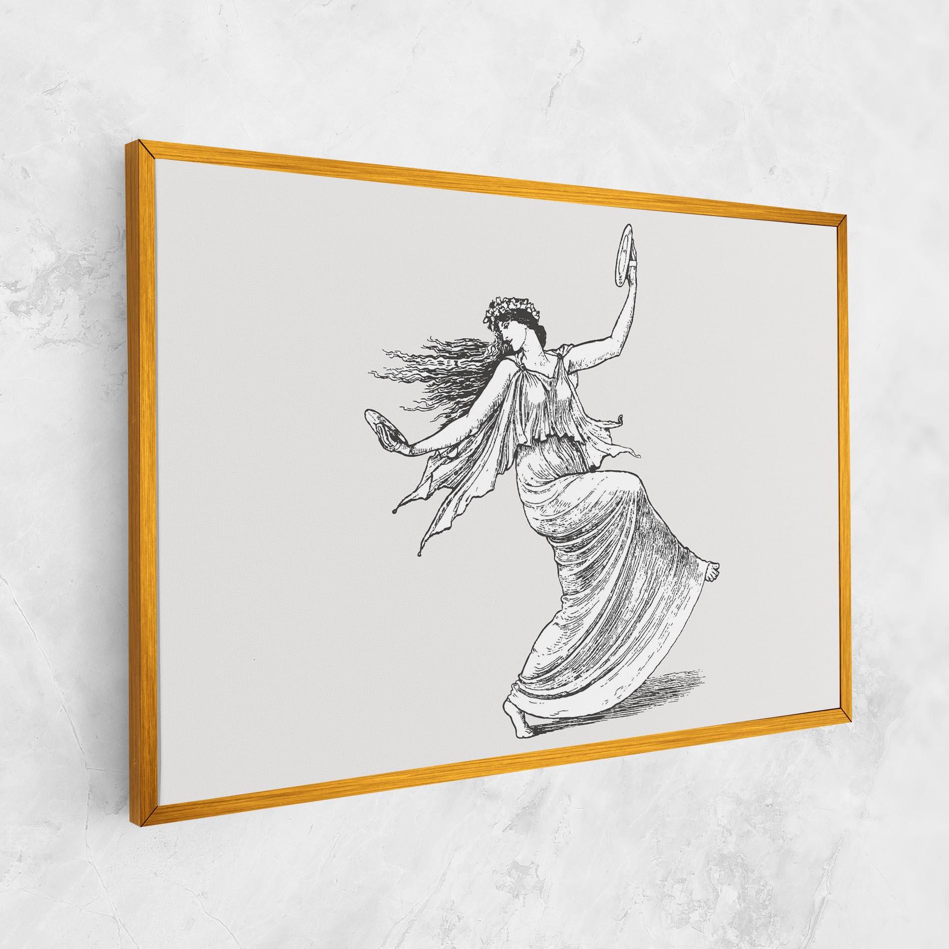 Vászonkép Vintage Dance mockup 1