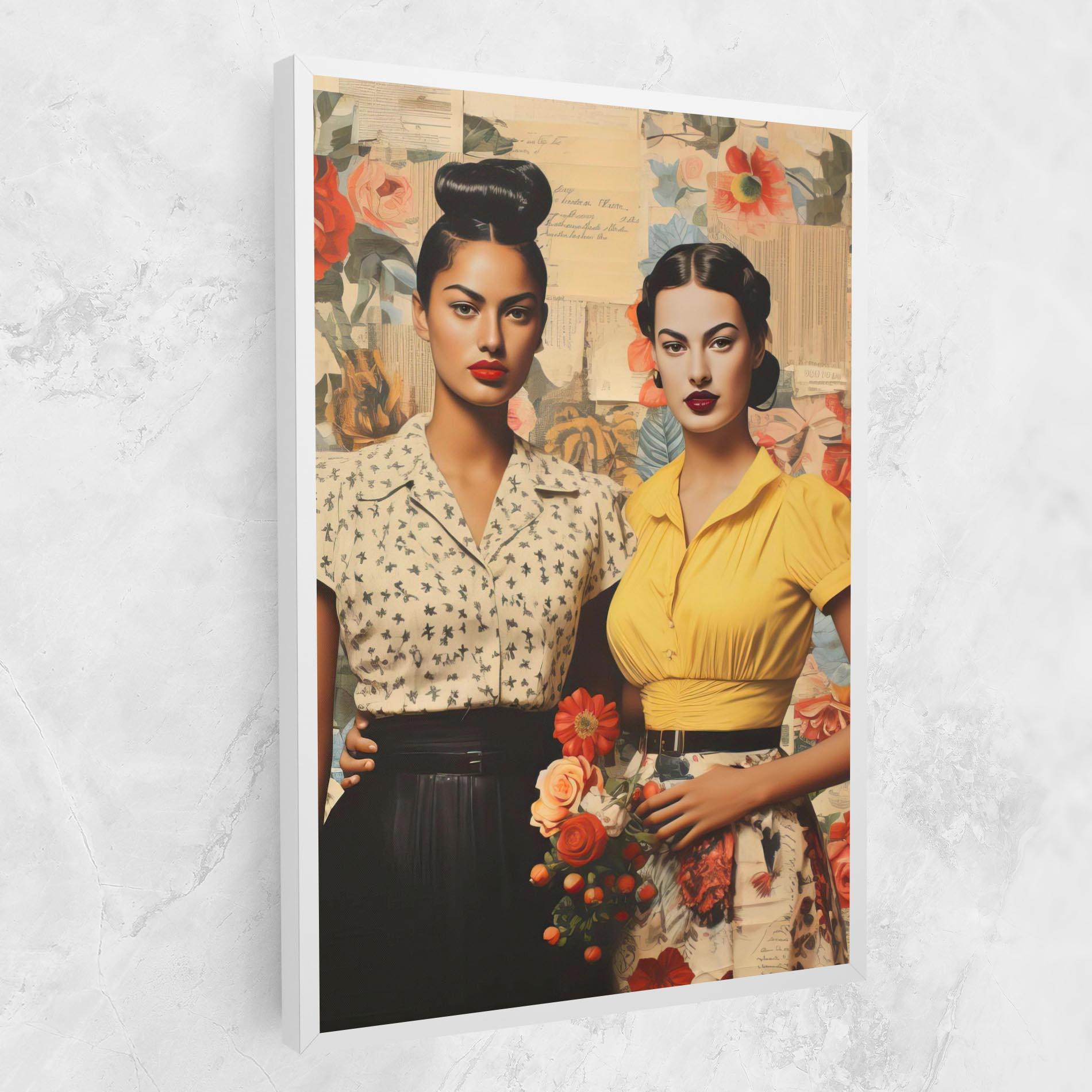 Vászonkép Friendship Vintage Power mockup 1