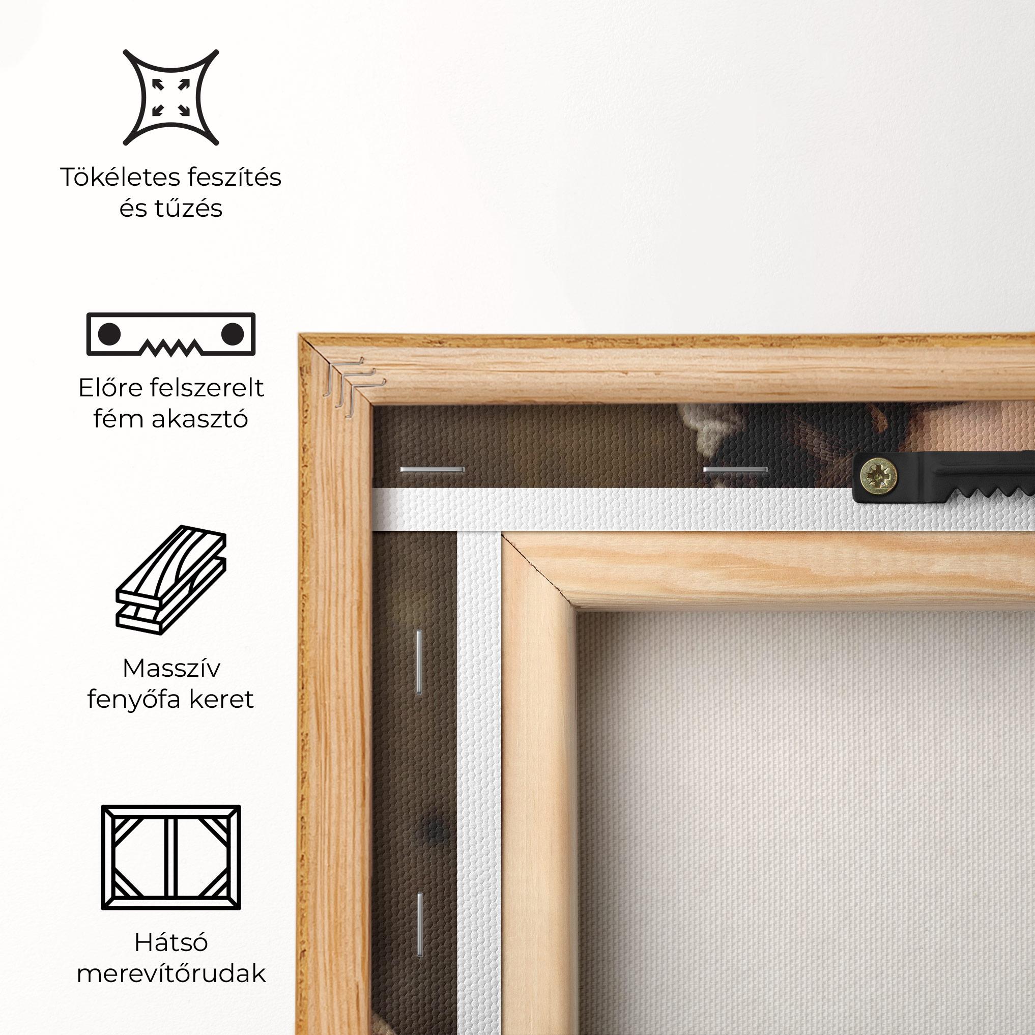 Vászonkép Light Green Dress mockup 5