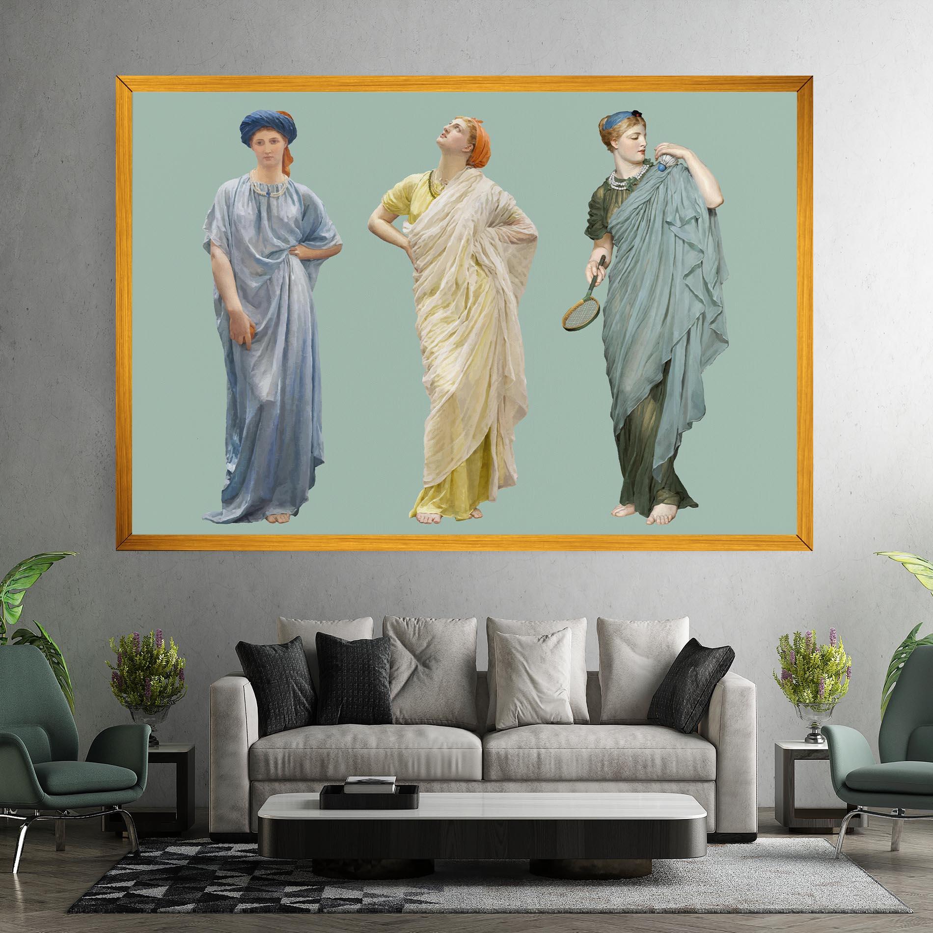 Vászonkép Vintage Looking Up mockup 7