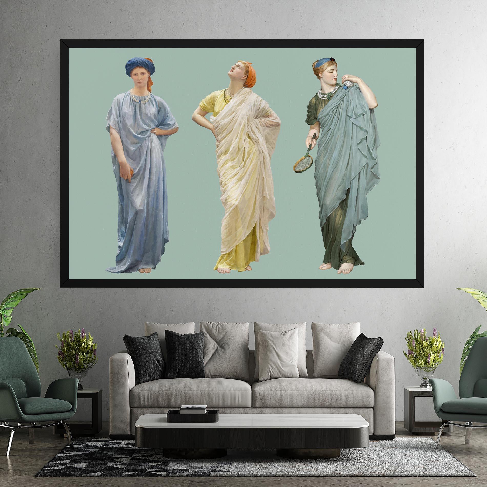 Vászonkép Vintage Looking Up mockup 7