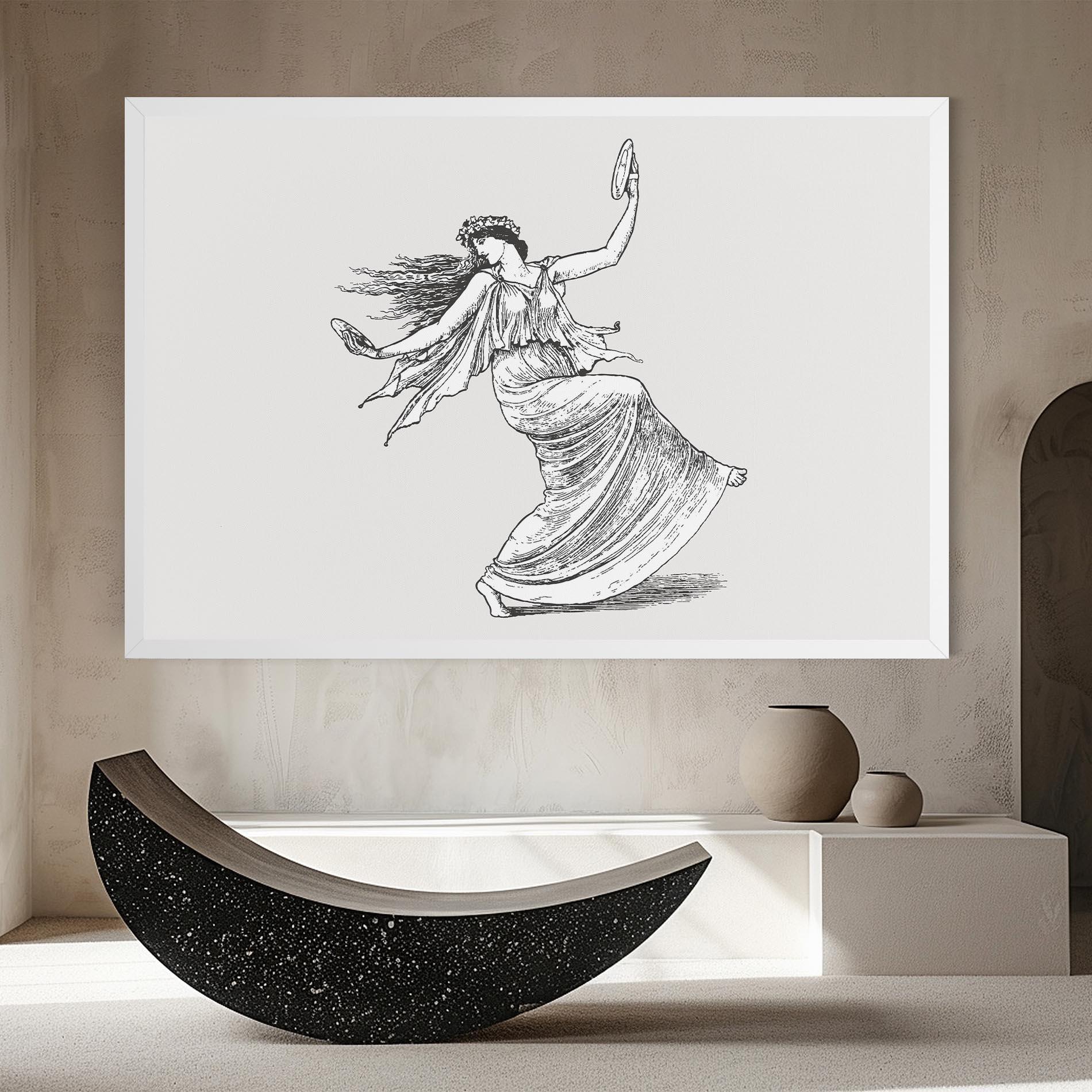 Vászonkép Vintage Dance mockup 8