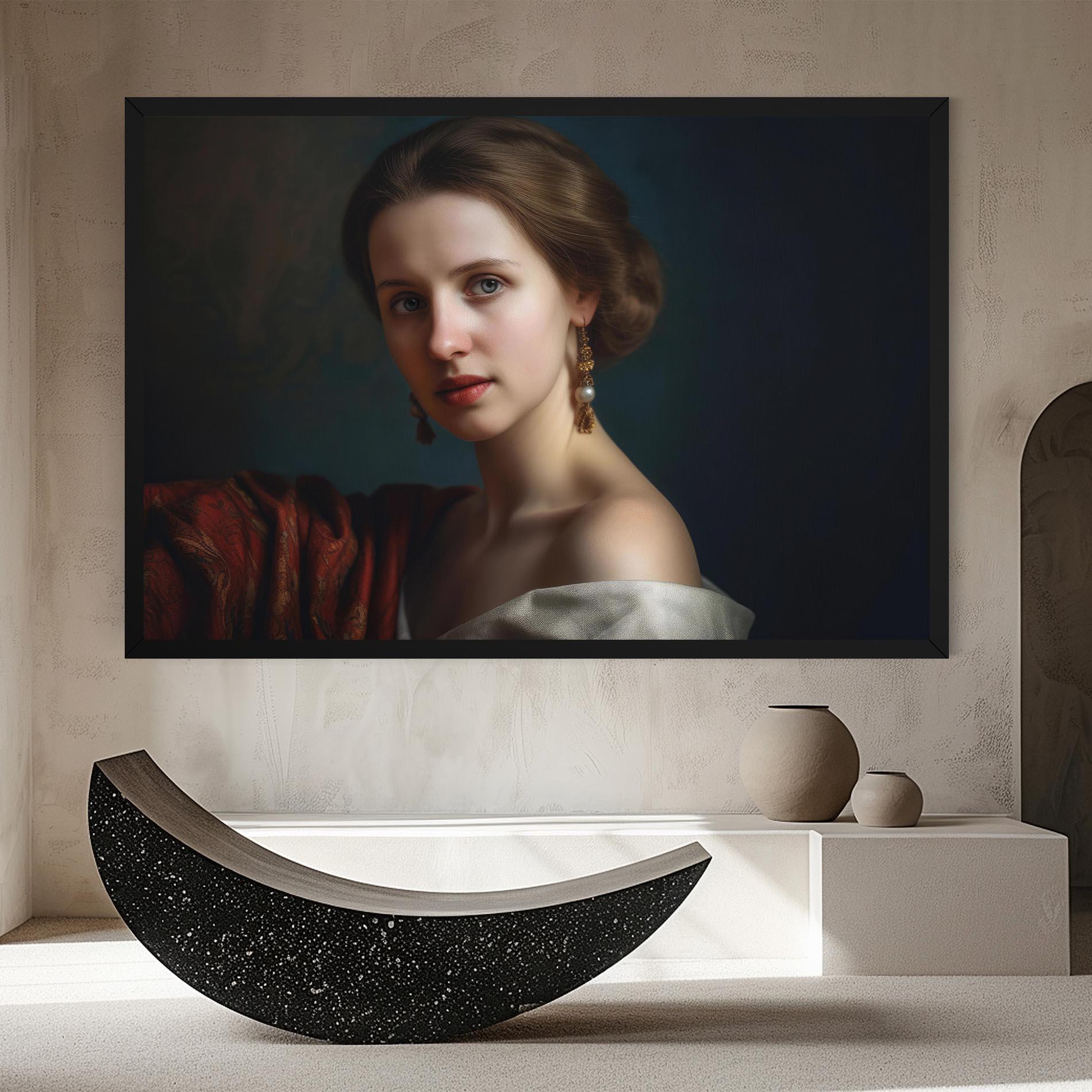 Vászonkép Classical Painting mockup 8