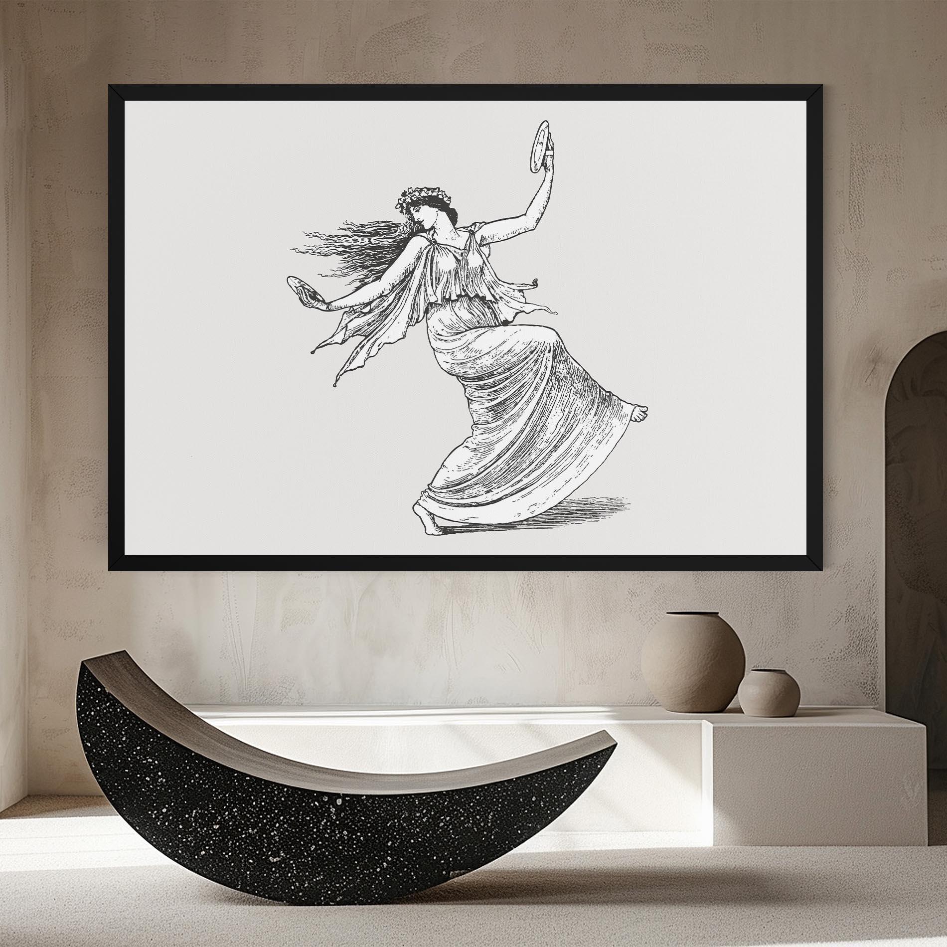 Vászonkép Vintage Dance mockup 8