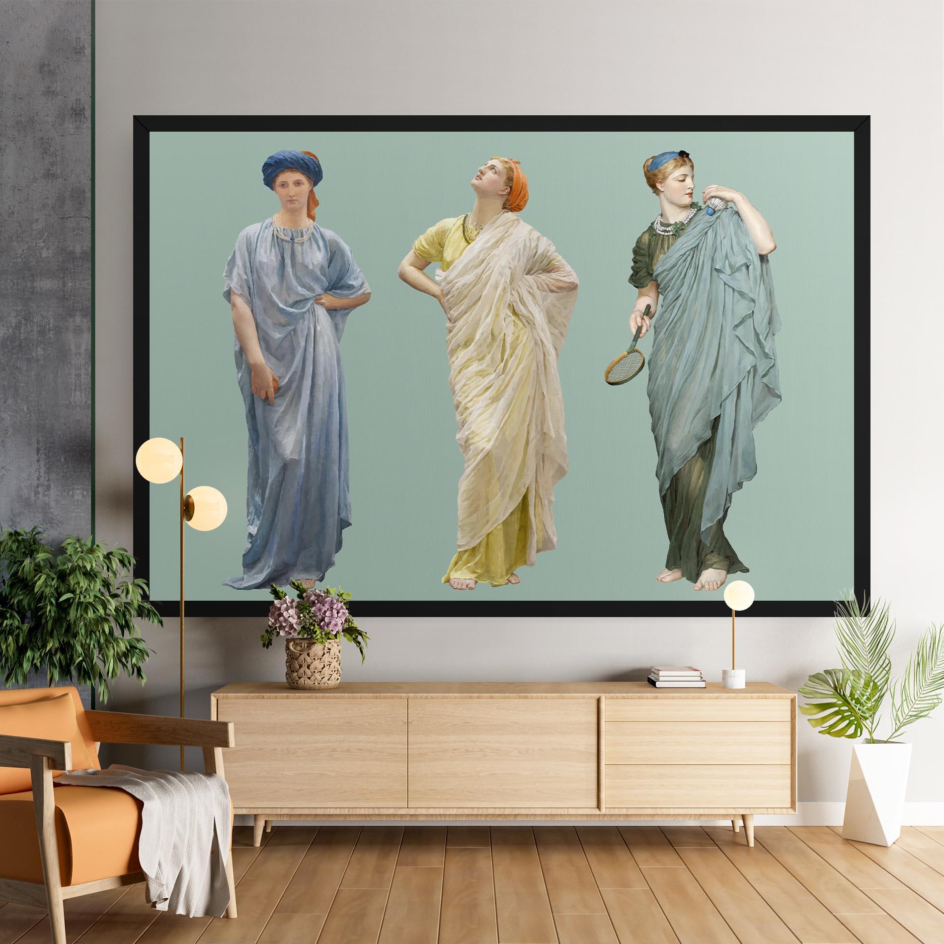 Vászonkép Vintage Looking Up mockup 9