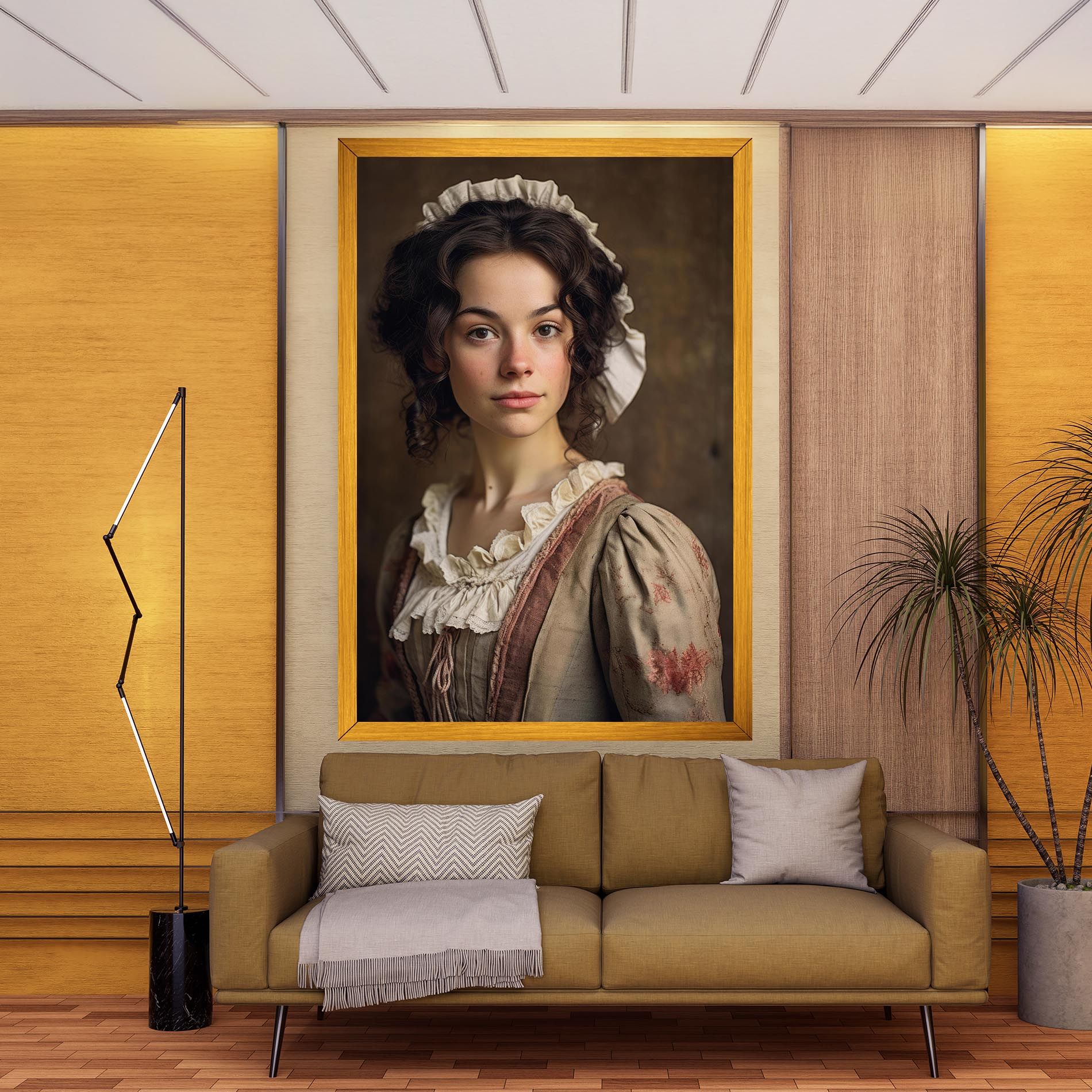 Light Green Dress mockup 9