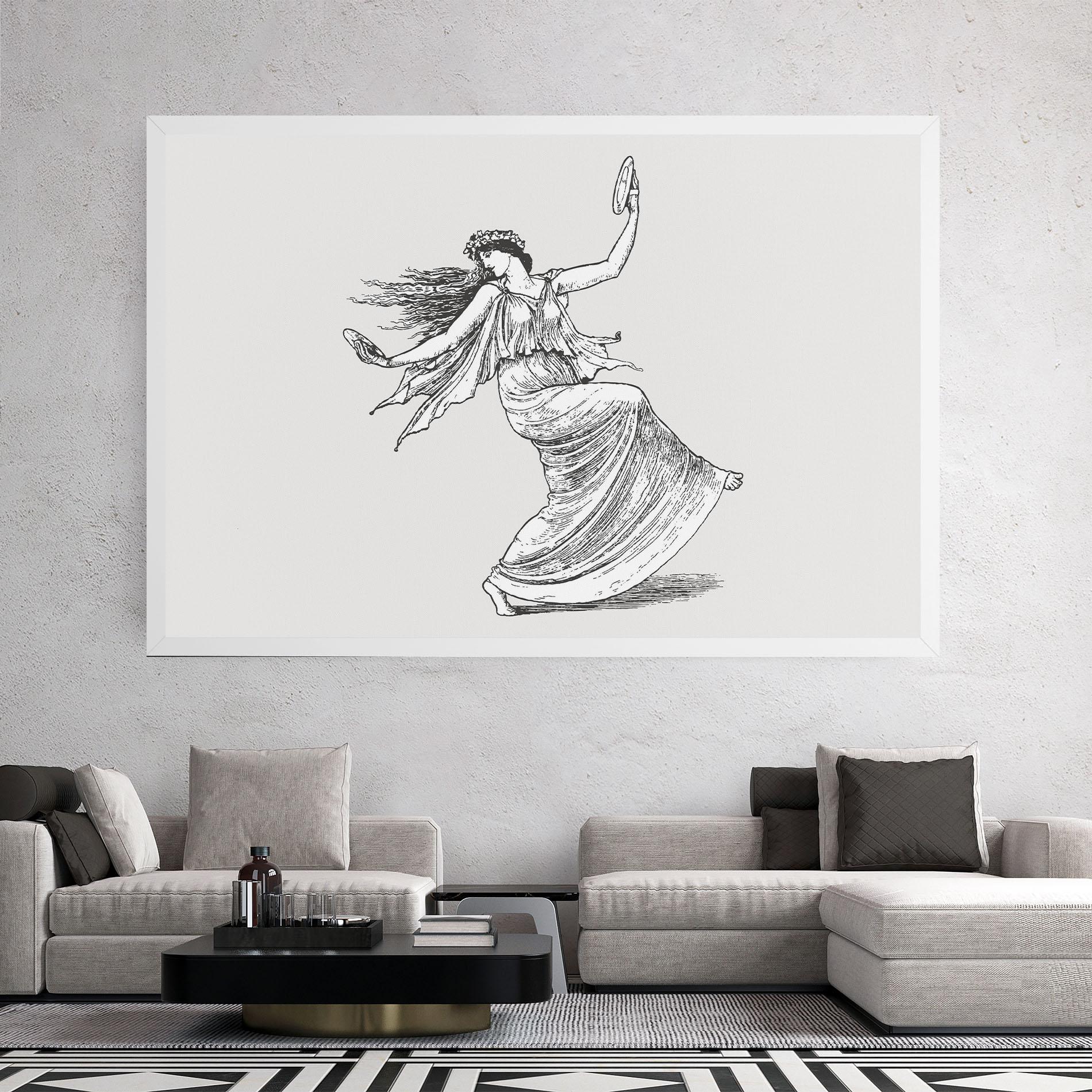 Vászonkép Vintage Dance mockup 2