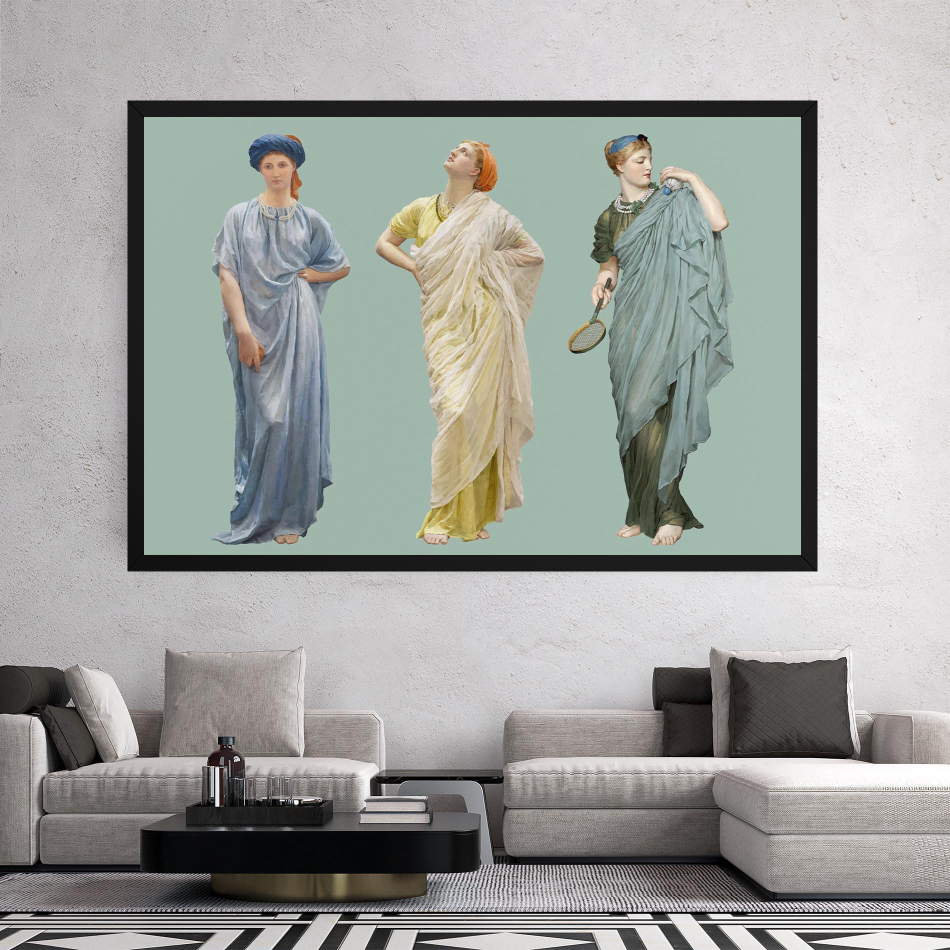 Vászonkép Vintage Looking Up mockup 2