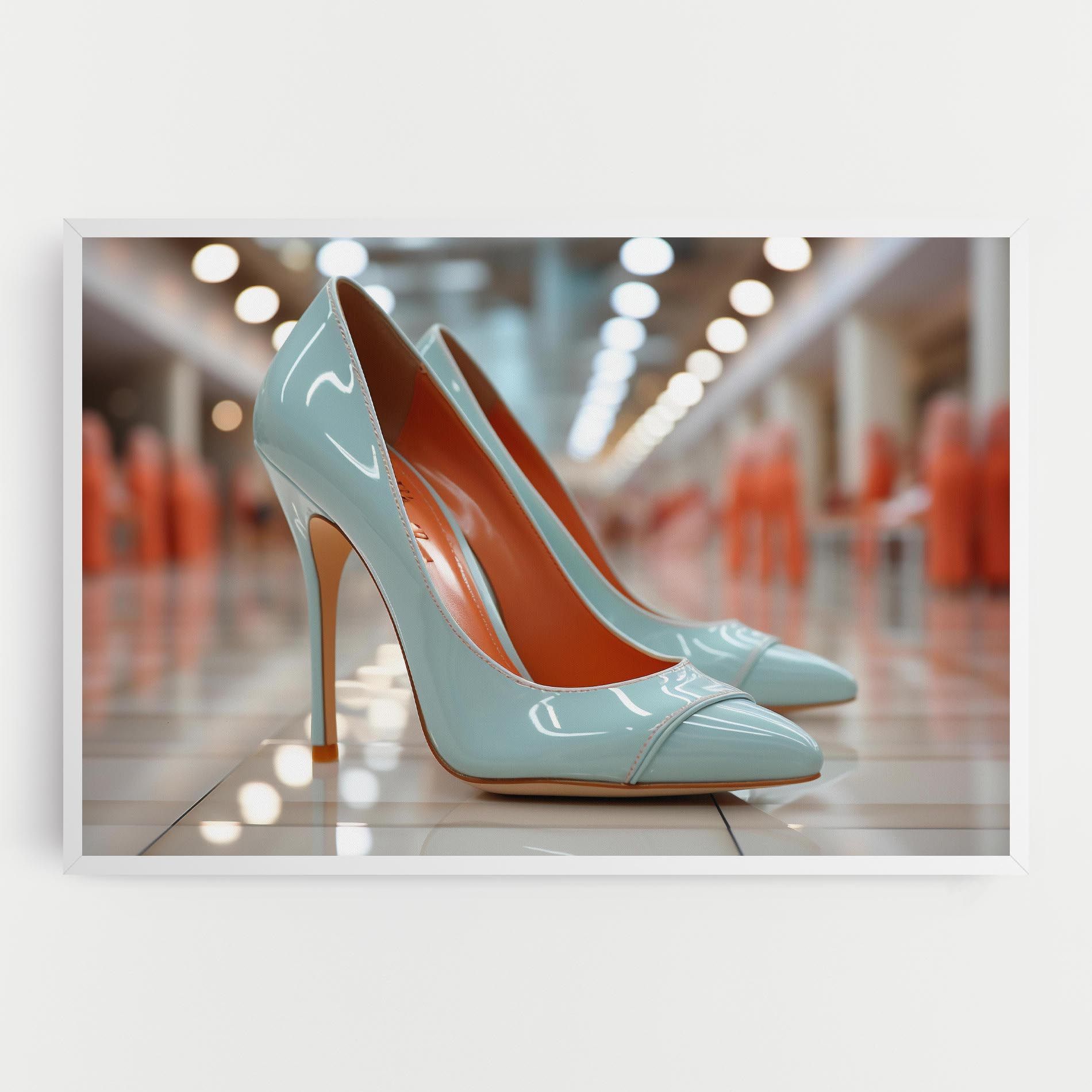 Light Blue Heels mockup 0