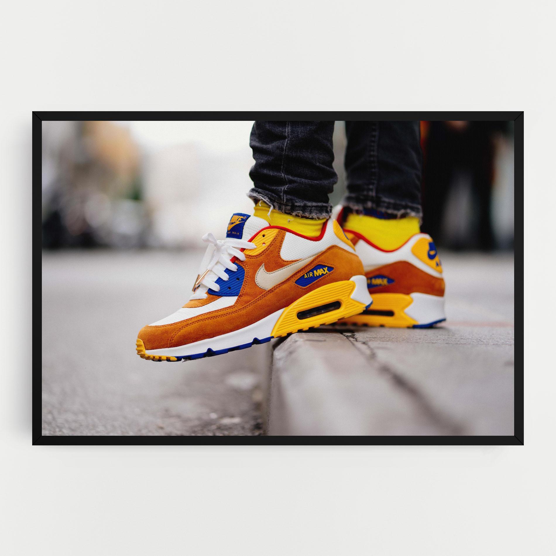 Vászonkép Nike Air Max Shoes mockup 0