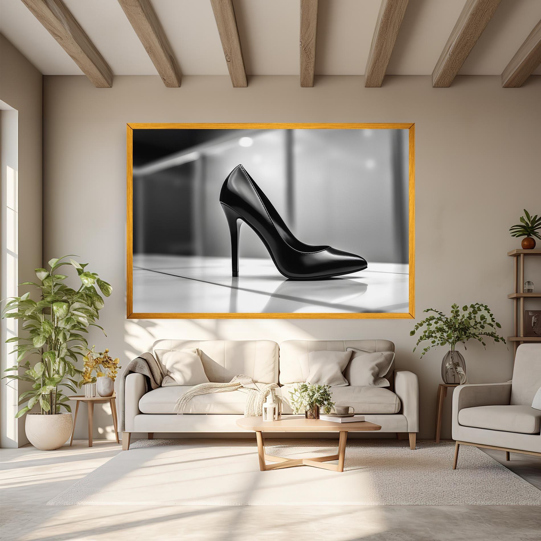 Vászonkép Black Unique Design mockup 6