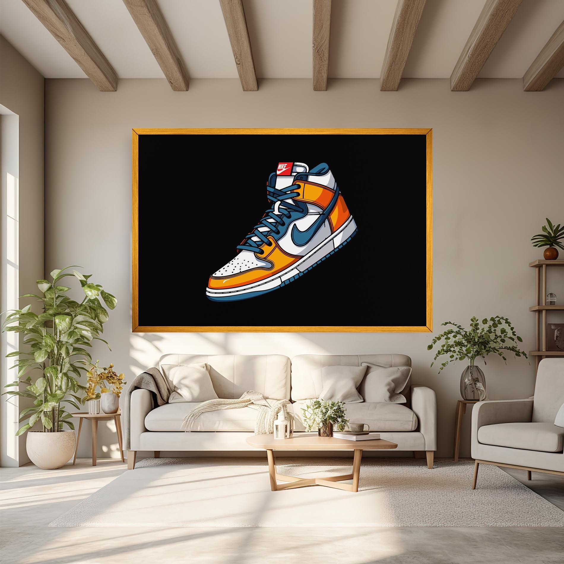 Vászonkép Nike Shoe mockup 6