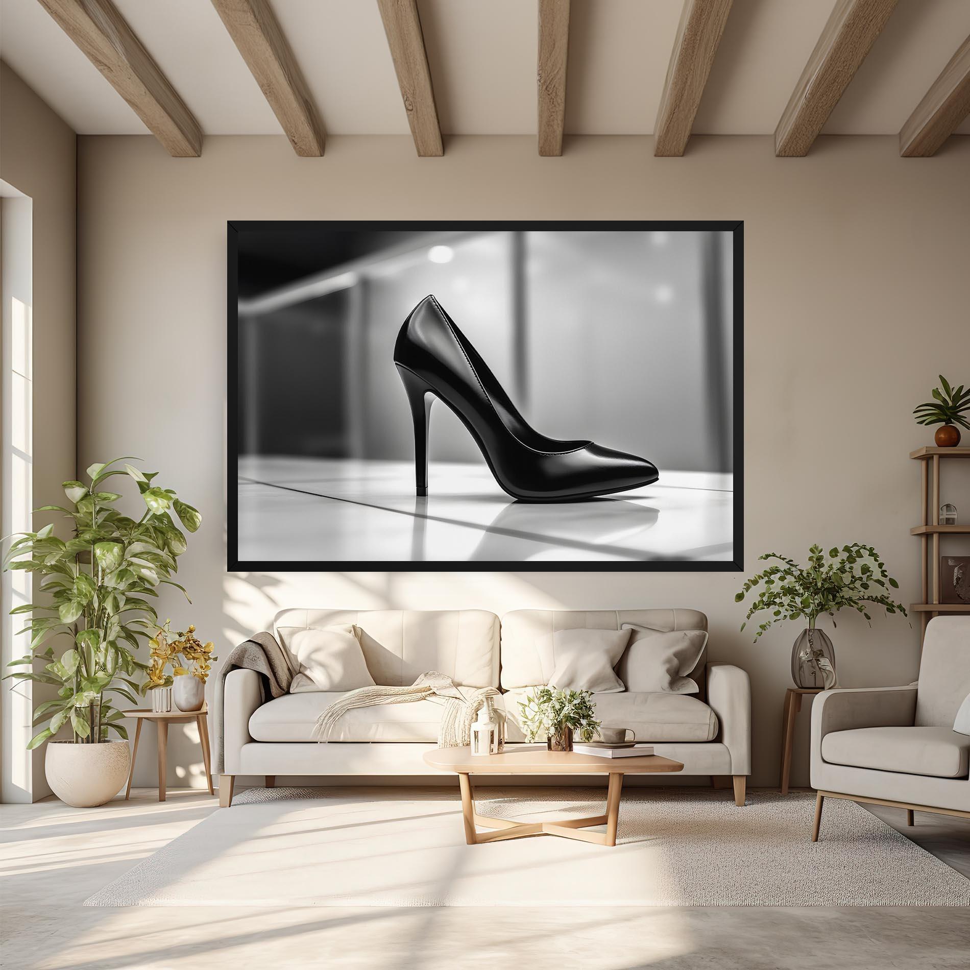 Vászonkép Black Unique Design mockup 6