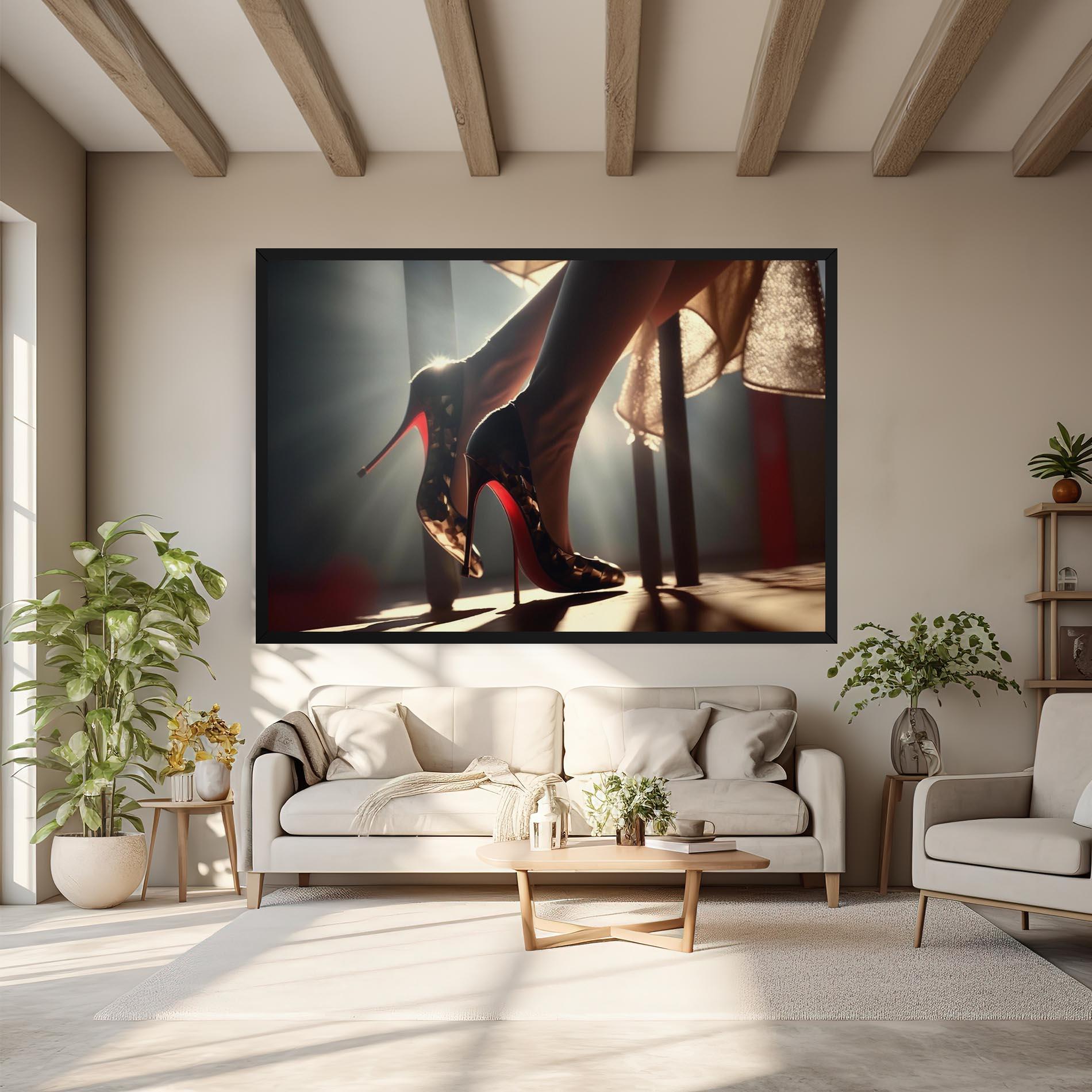 Vászonkép Heels In The Sun mockup 6