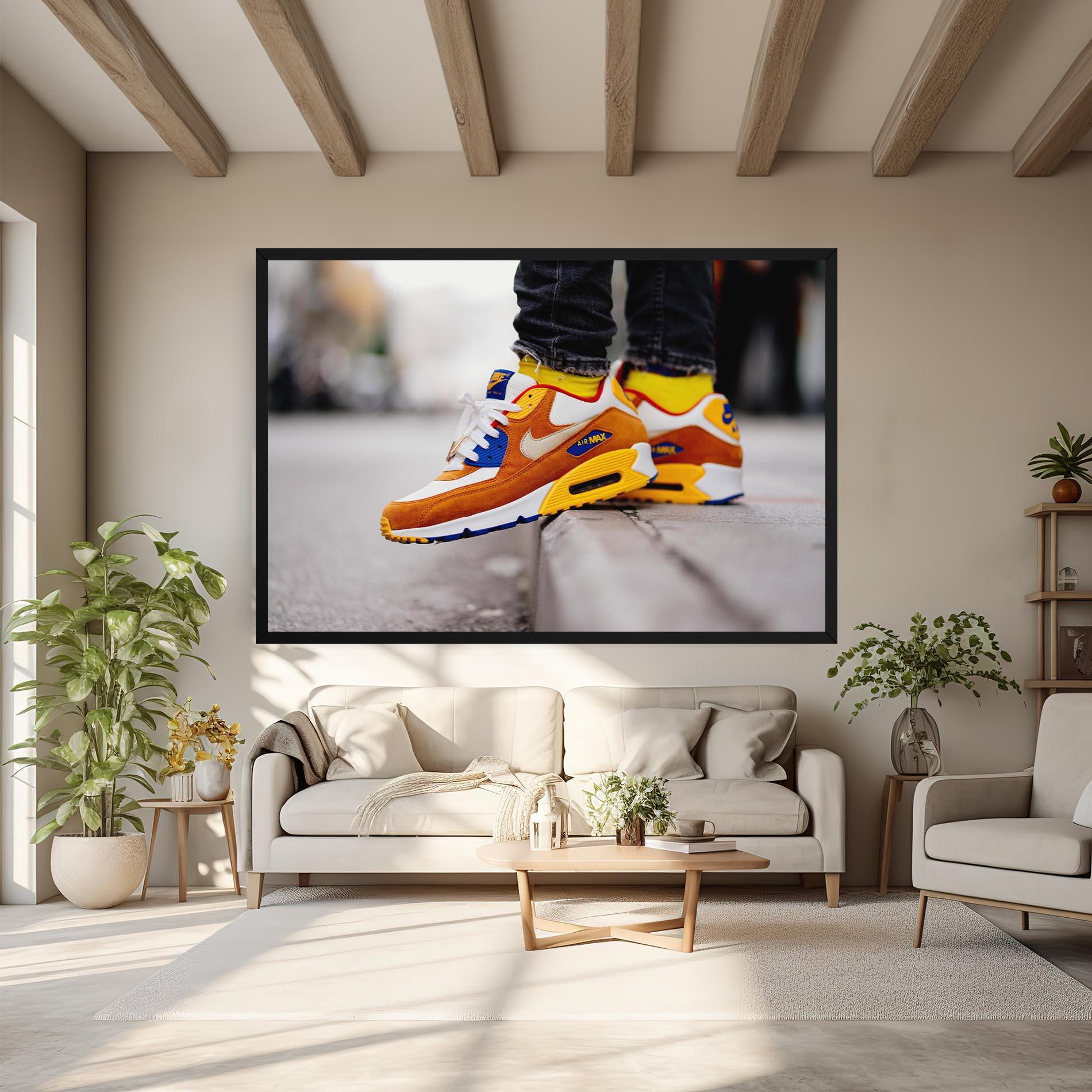 Vászonkép Nike Air Max Shoes mockup 6
