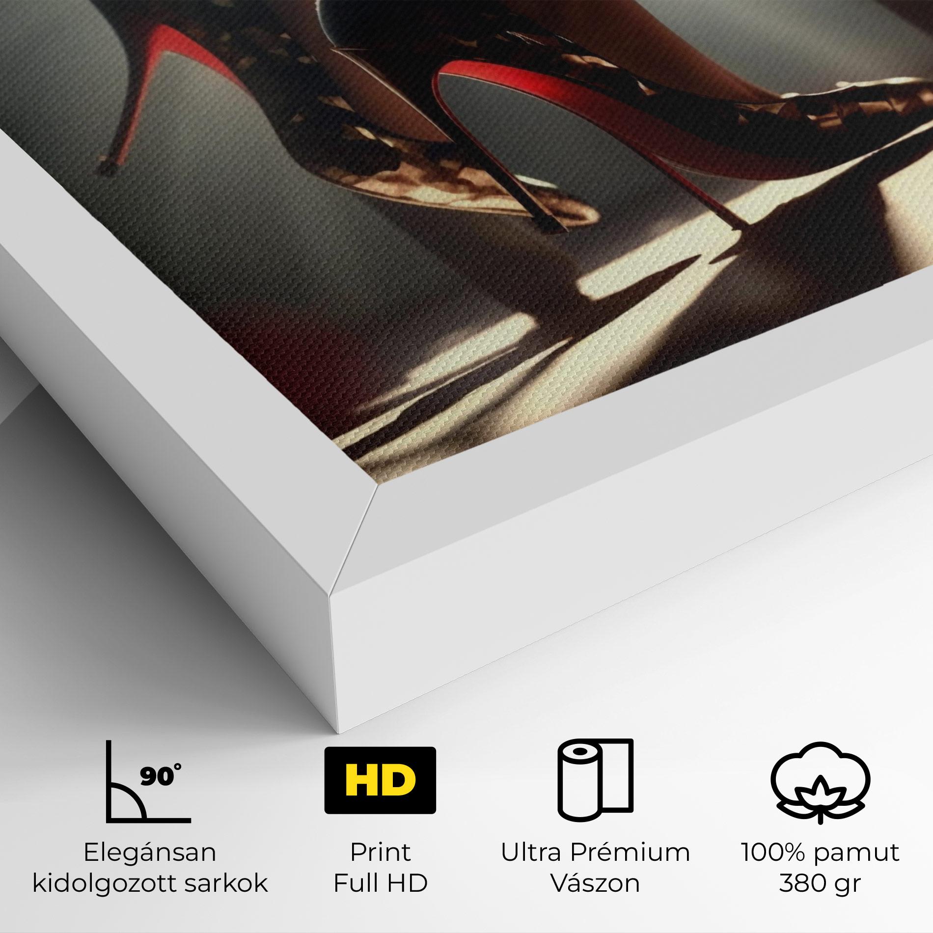 Vászonkép Heels In The Sun mockup 4