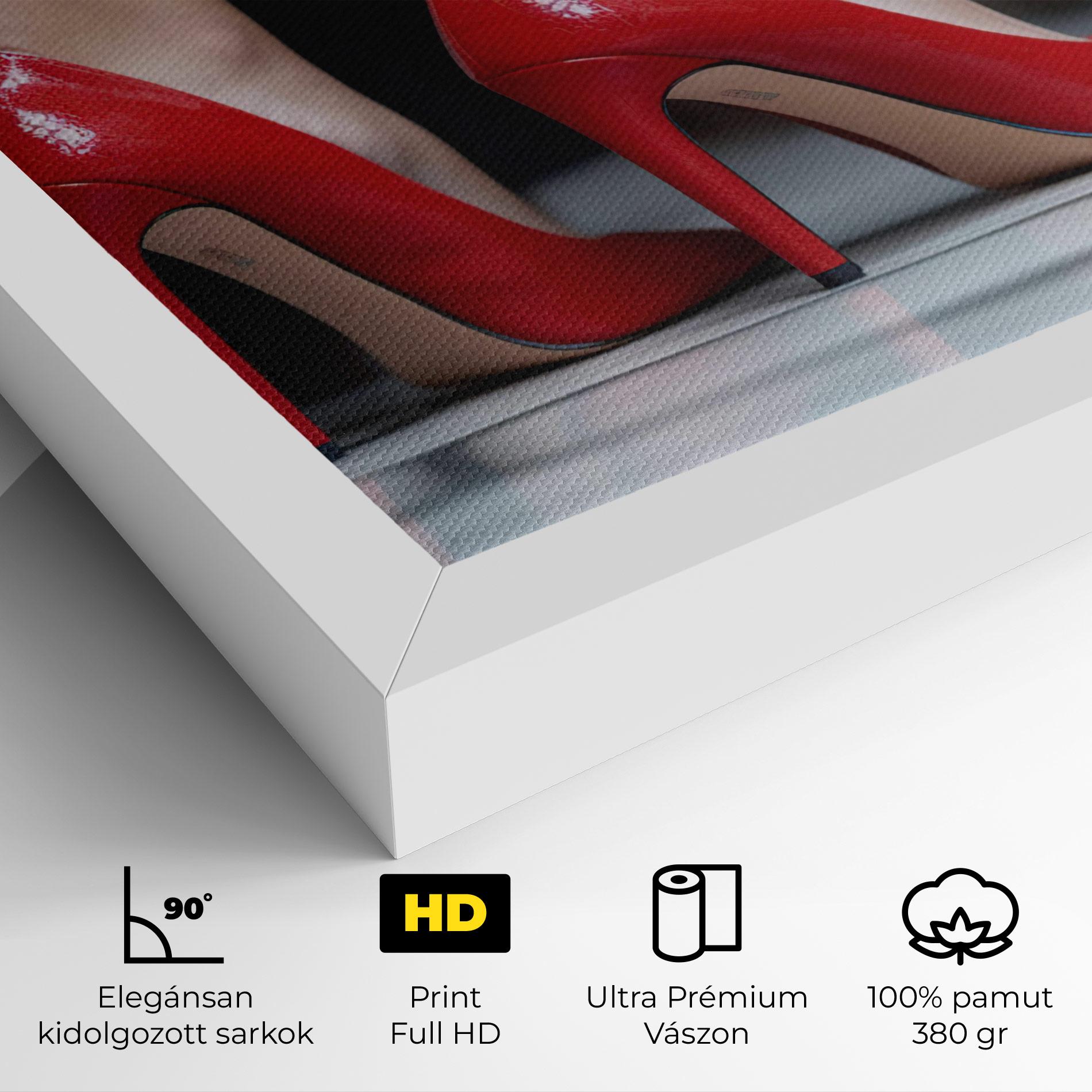Vászonkép Sexy Red Heels mockup 4