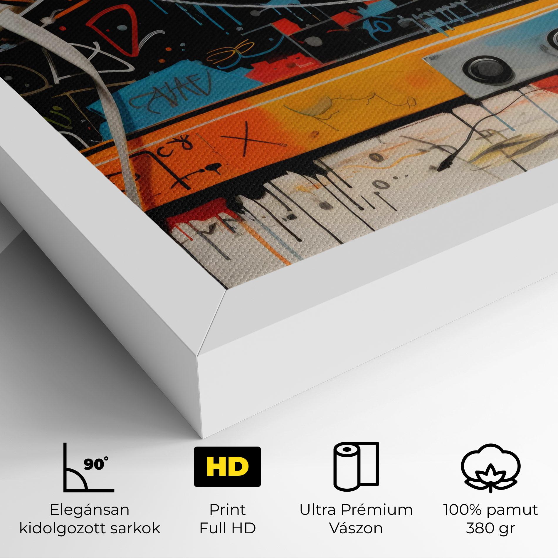 Vászonkép Teenager Sneakers mockup 4