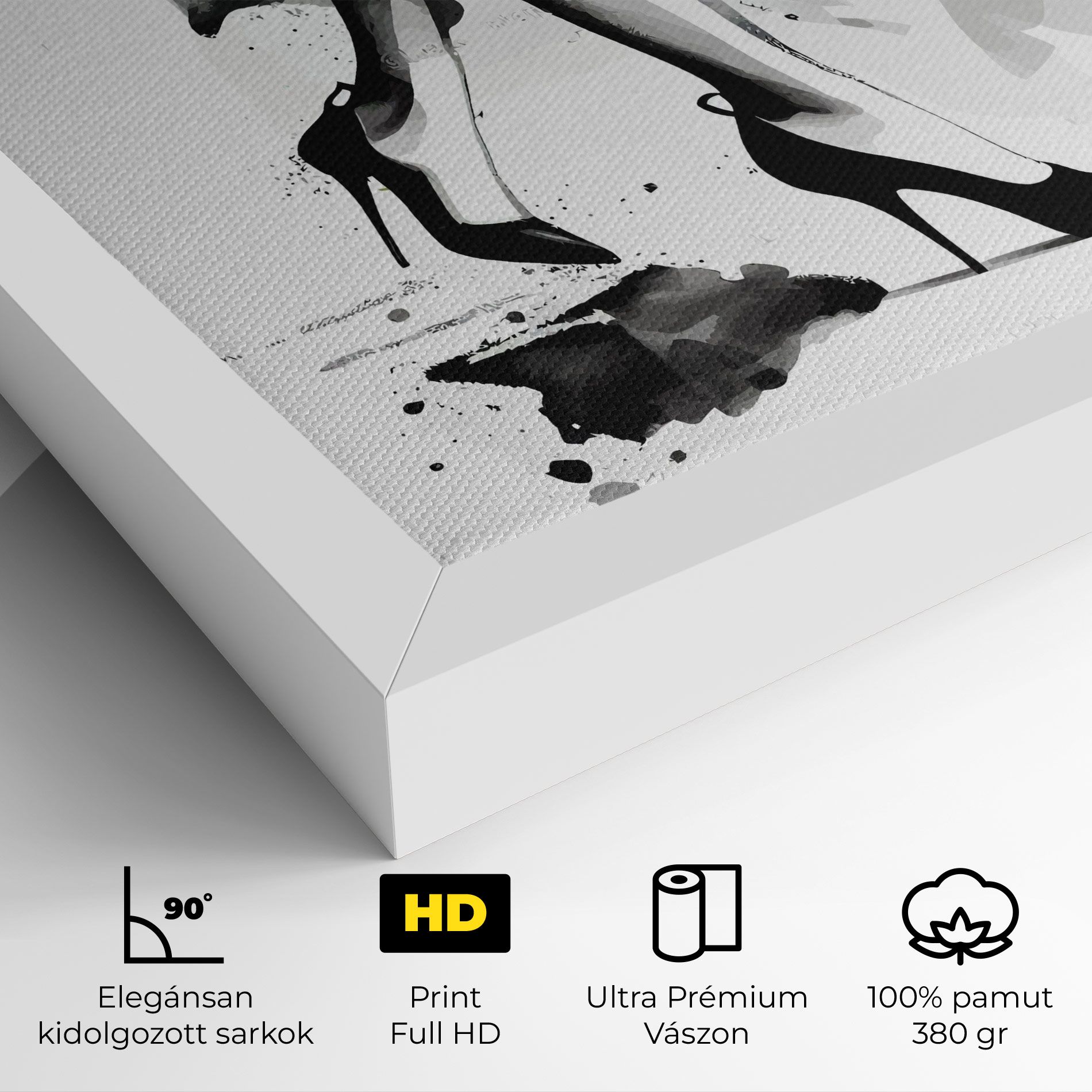 Watercolor Shoes mockup 4