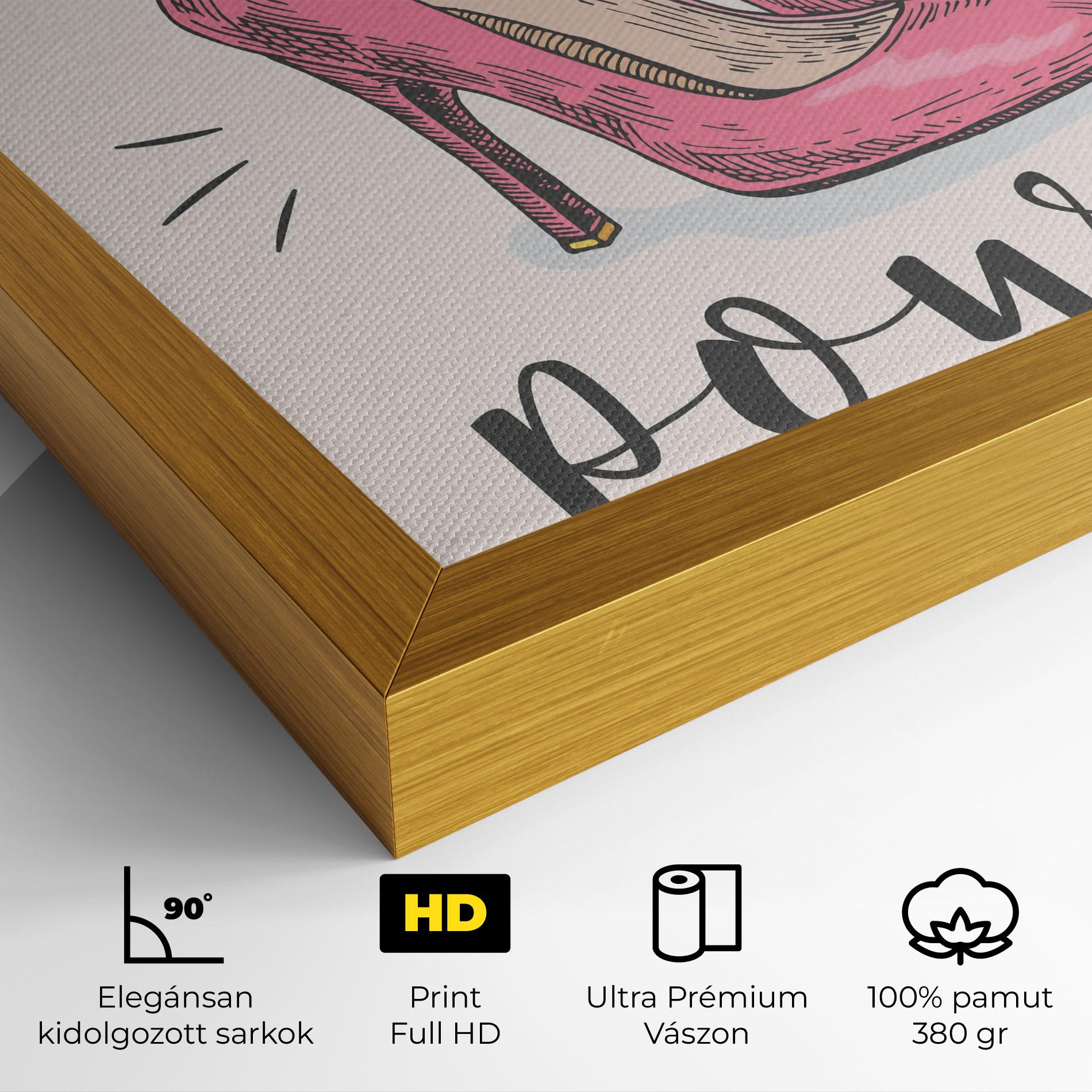 Vászonkép Girl Power mockup 4