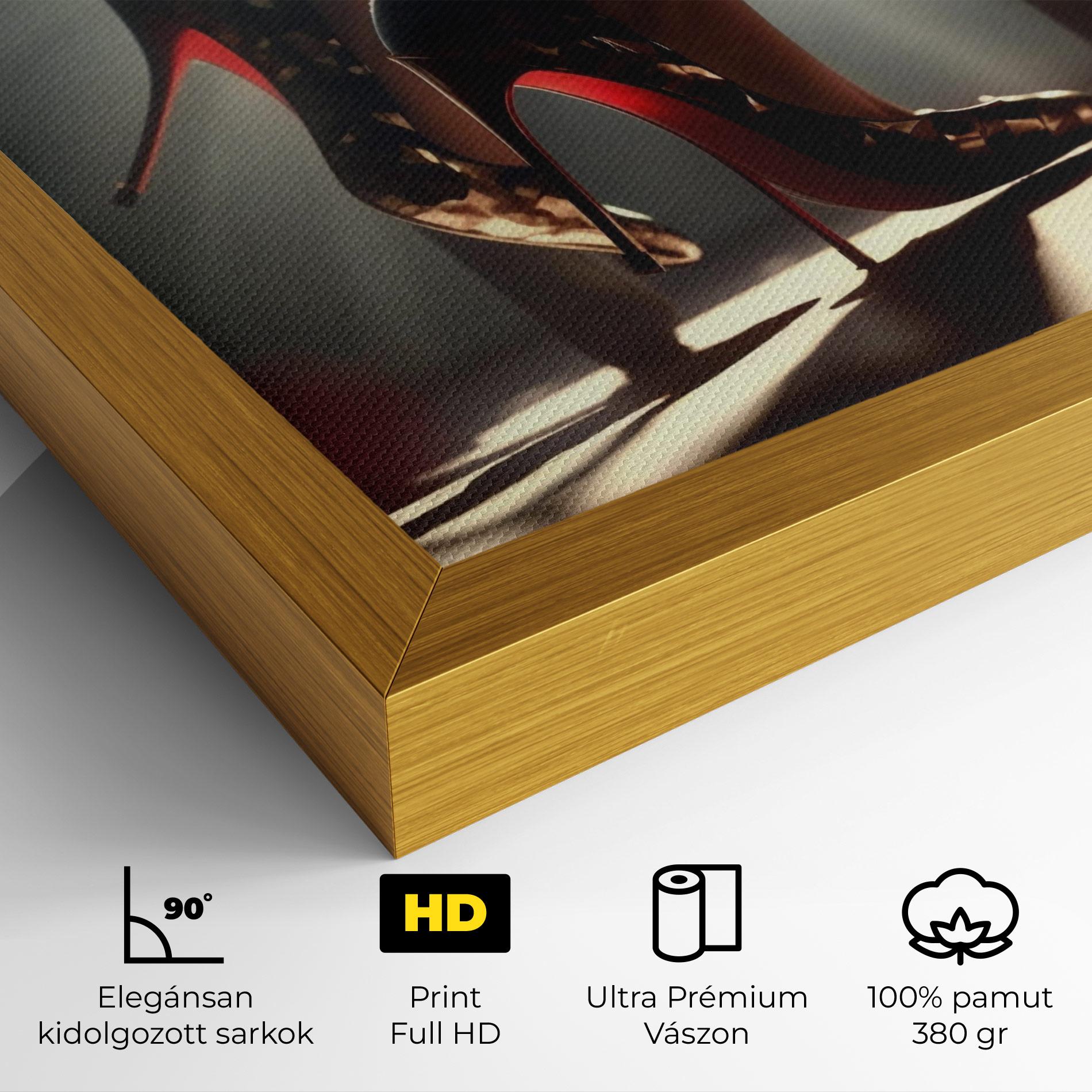 Vászonkép Heels In The Sun mockup 4