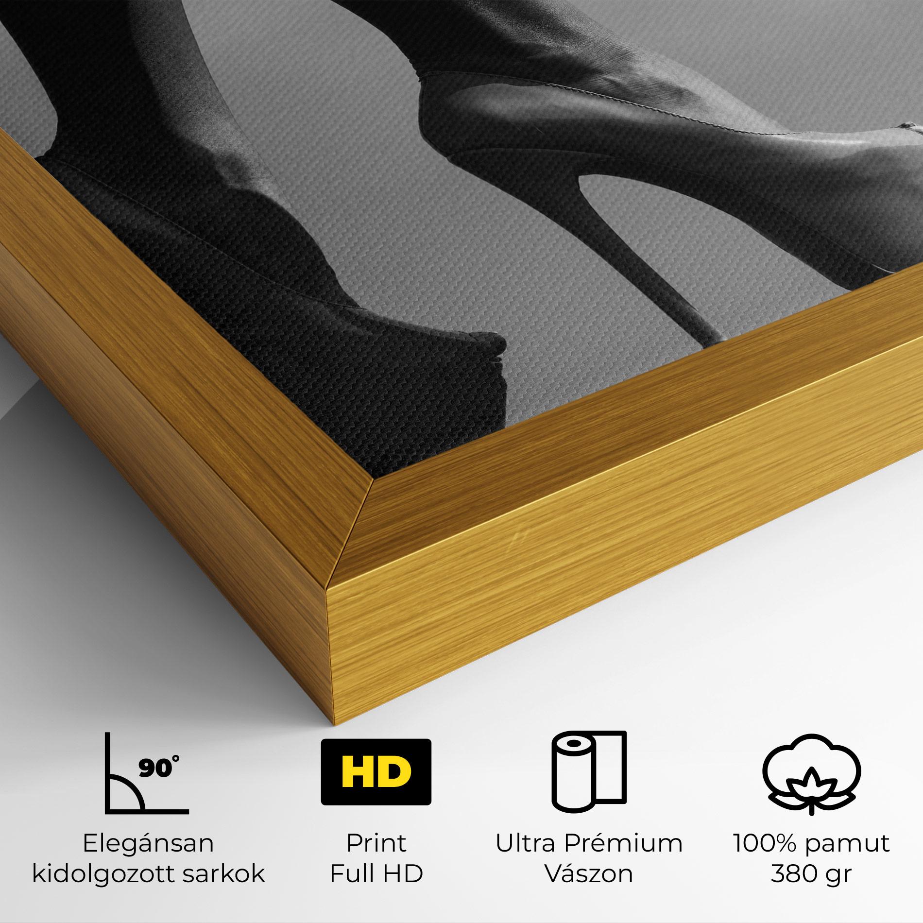 Vászonkép Heels Sky Background mockup 4