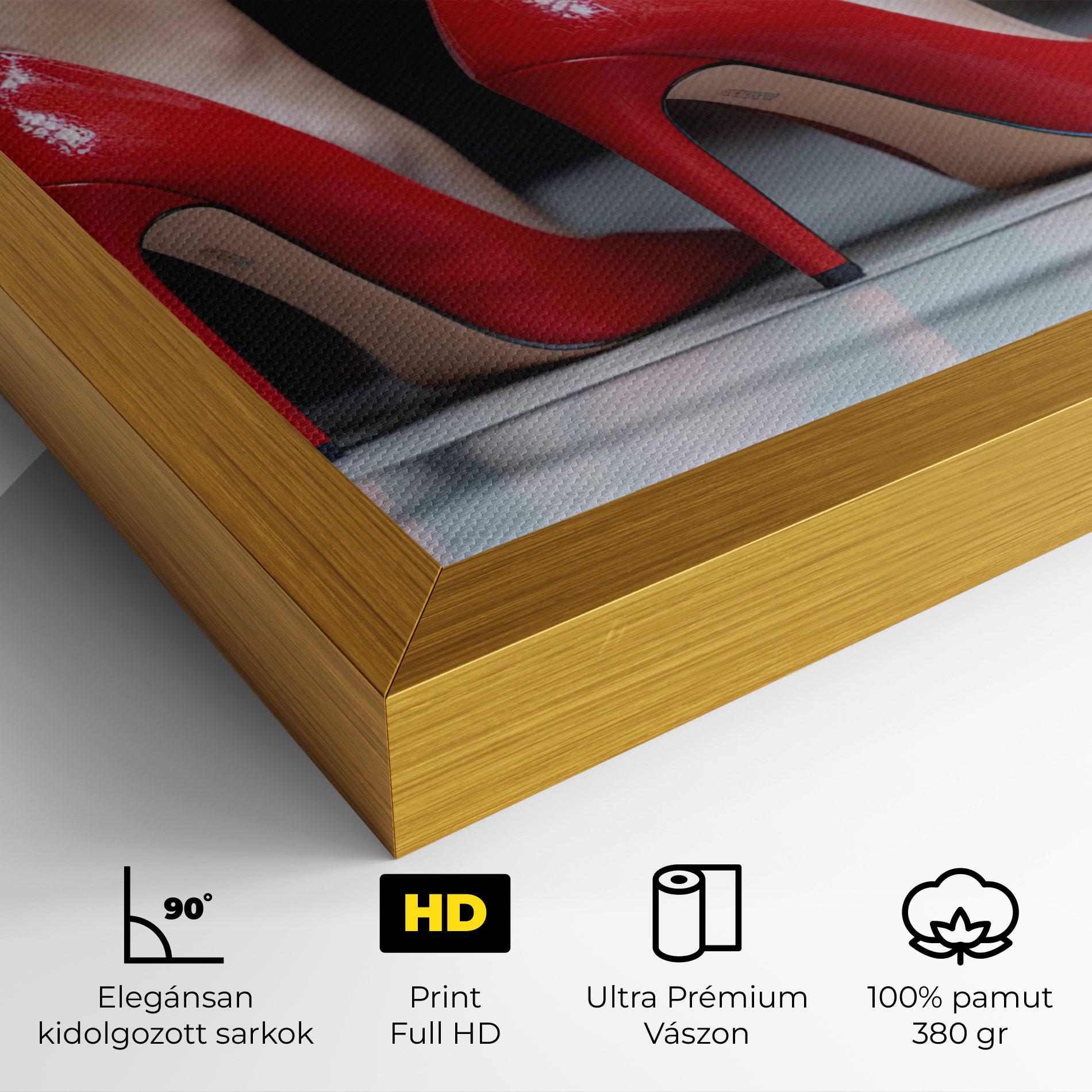 Vászonkép Sexy Red Heels mockup 4