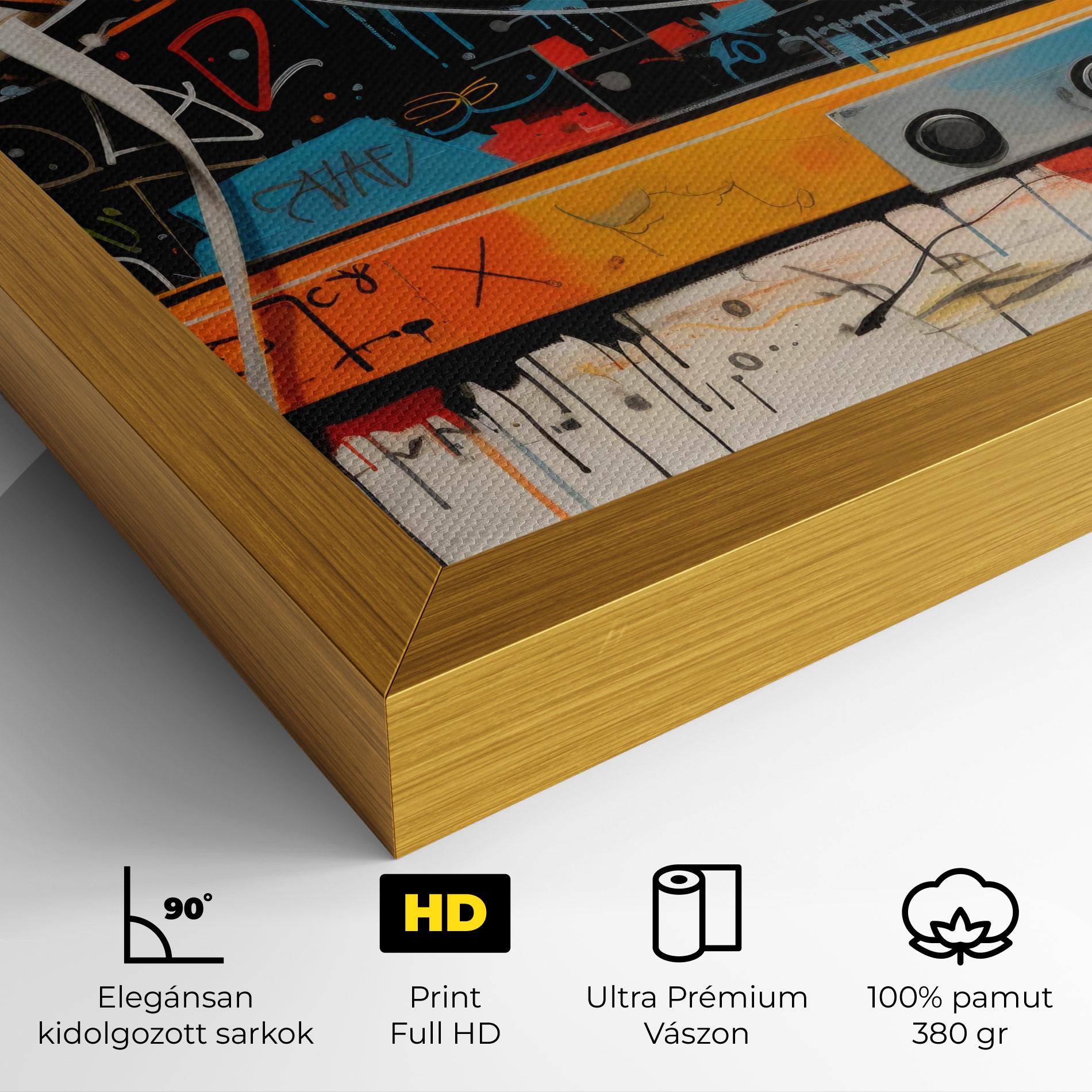 Vászonkép Teenager Sneakers mockup 4