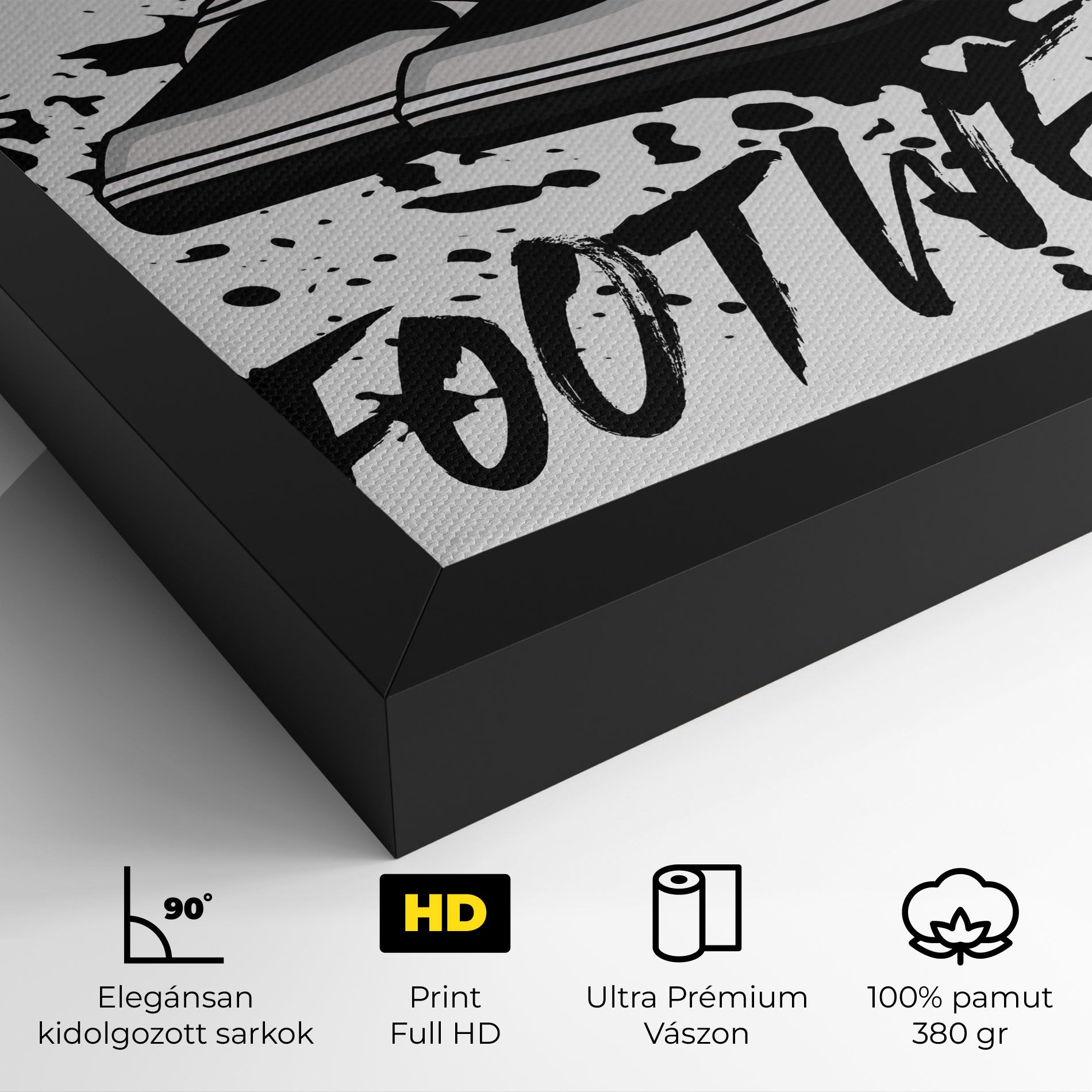 Black Footwear mockup 4