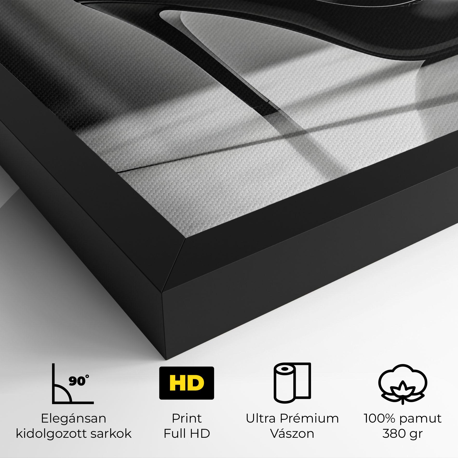 Vászonkép Black Unique Design mockup 4