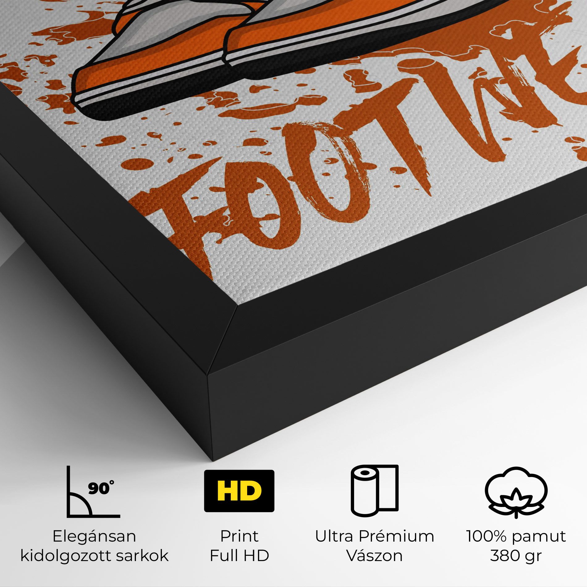 Orange Footwear mockup 4
