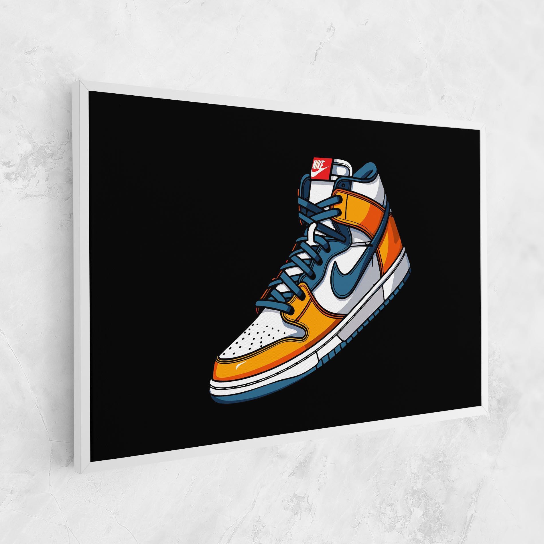 Vászonkép Nike Shoe mockup 1