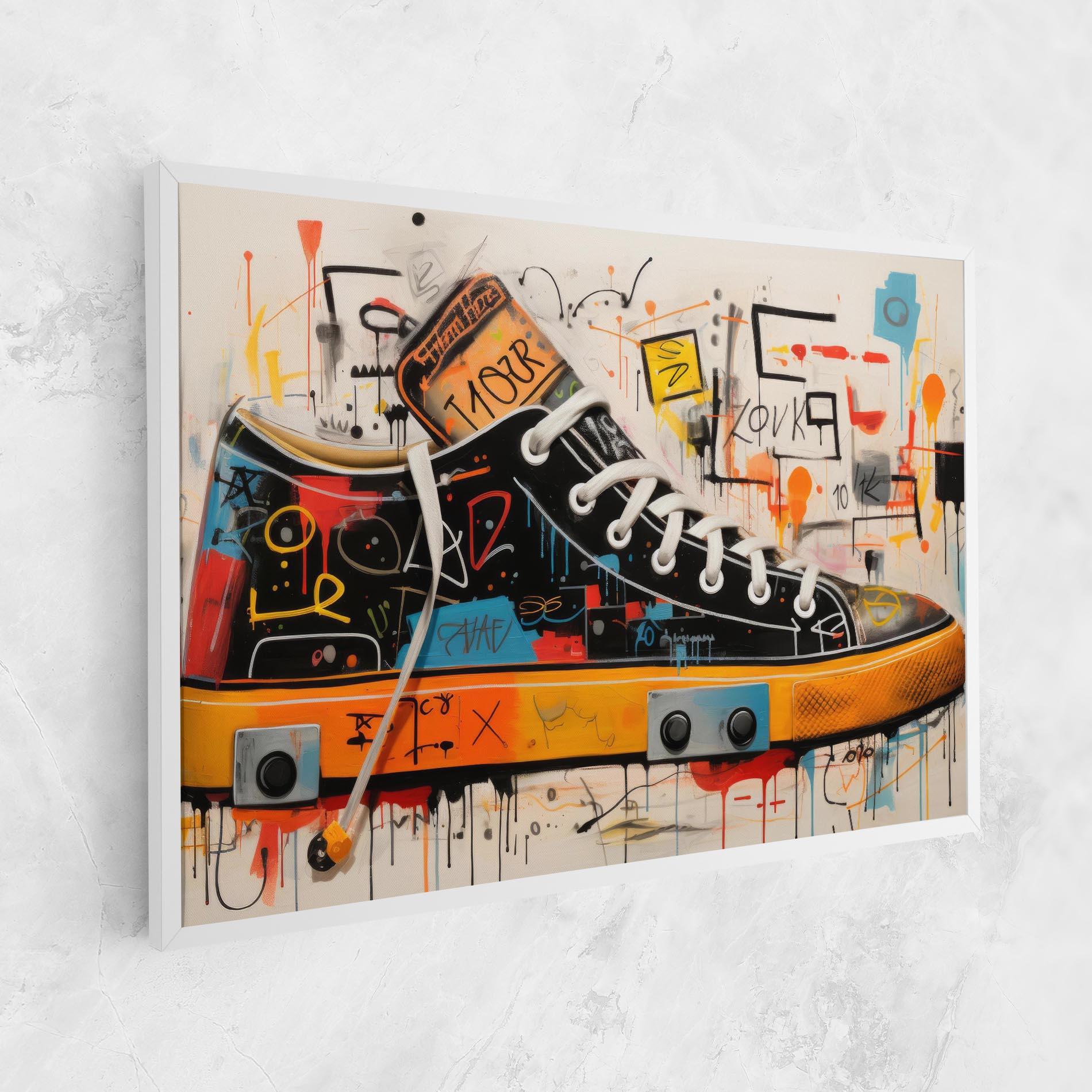 Vászonkép Teenager Sneakers mockup 1