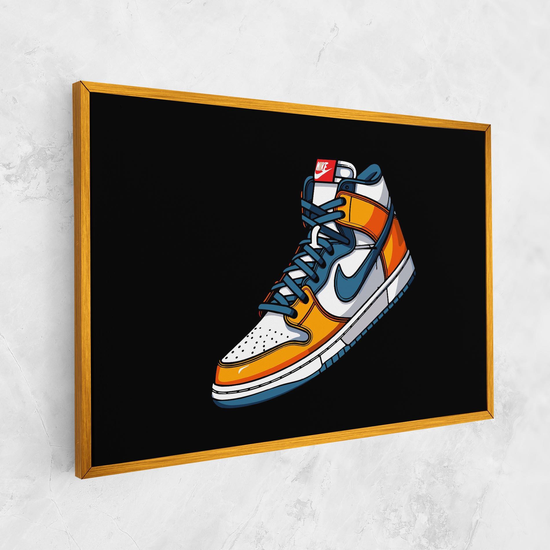 Vászonkép Nike Shoe mockup 1