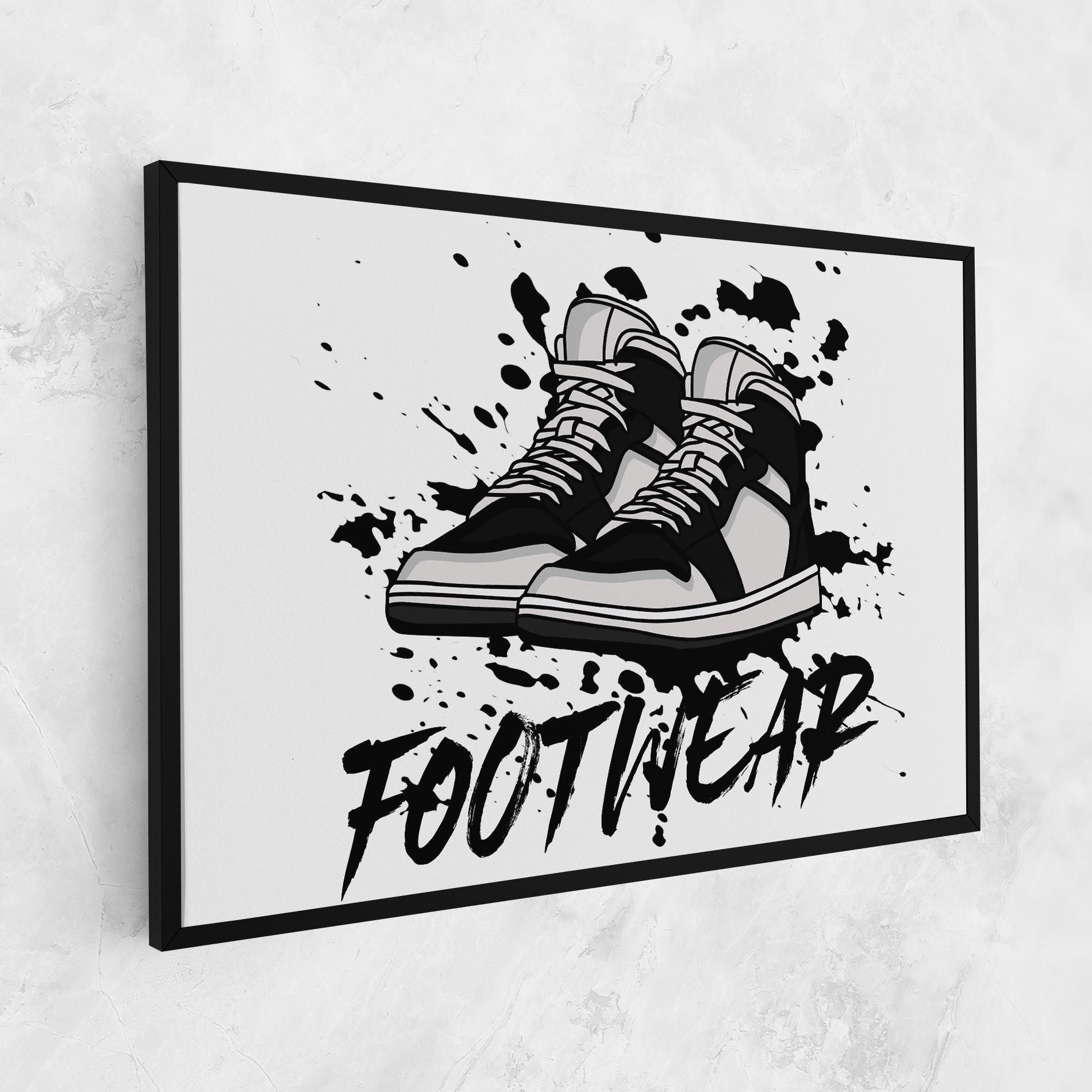 Black Footwear mockup 1