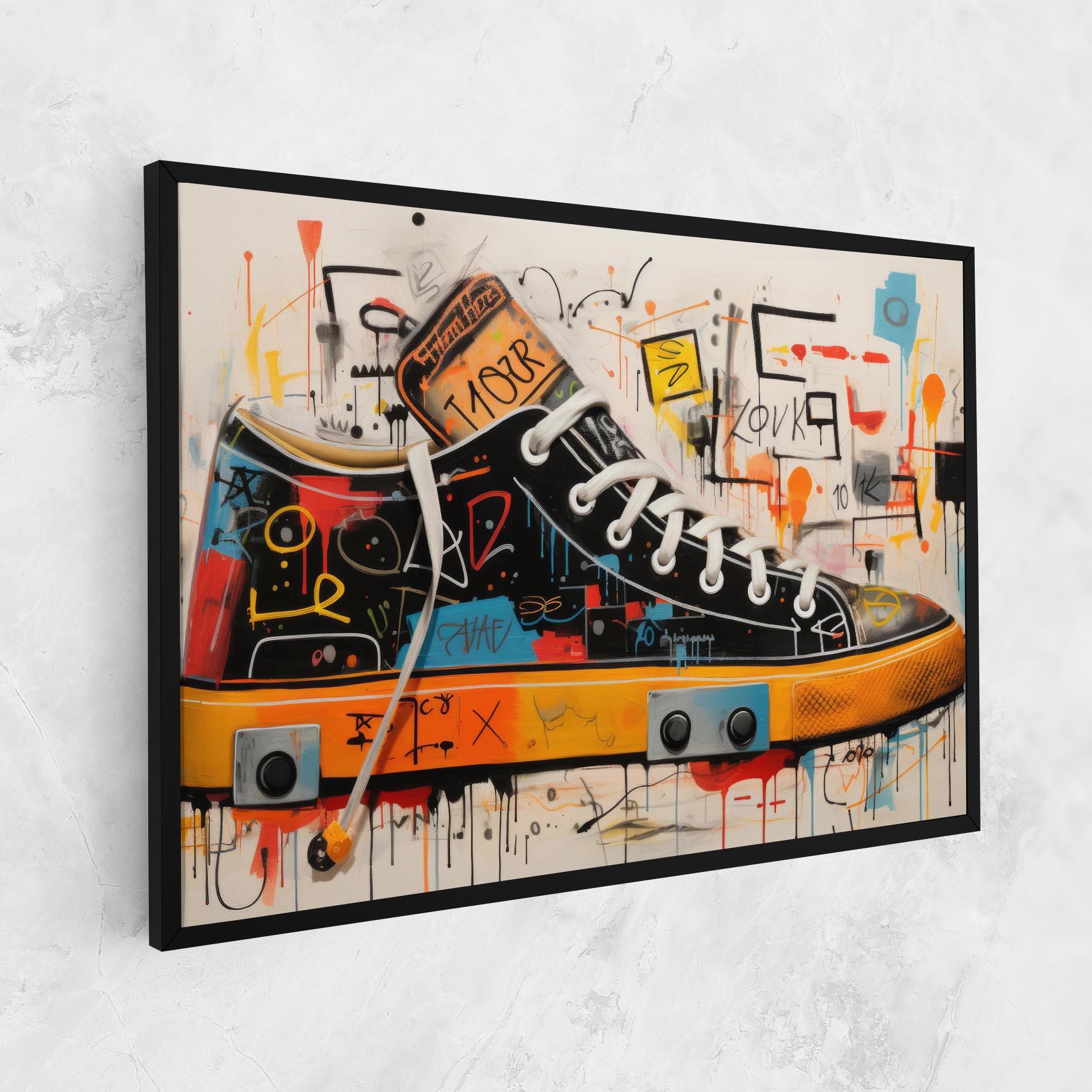 Vászonkép Teenager Sneakers mockup 1