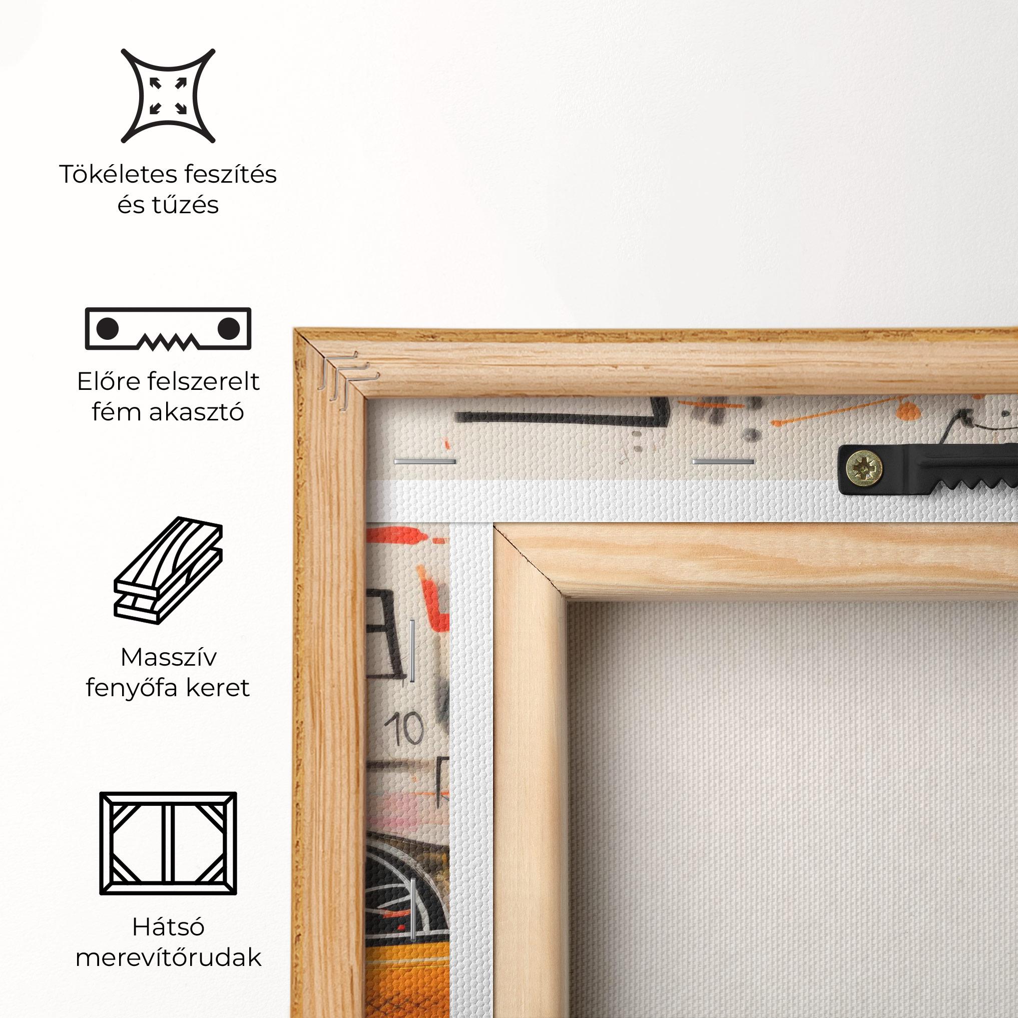 Vászonkép Teenager Sneakers mockup 5