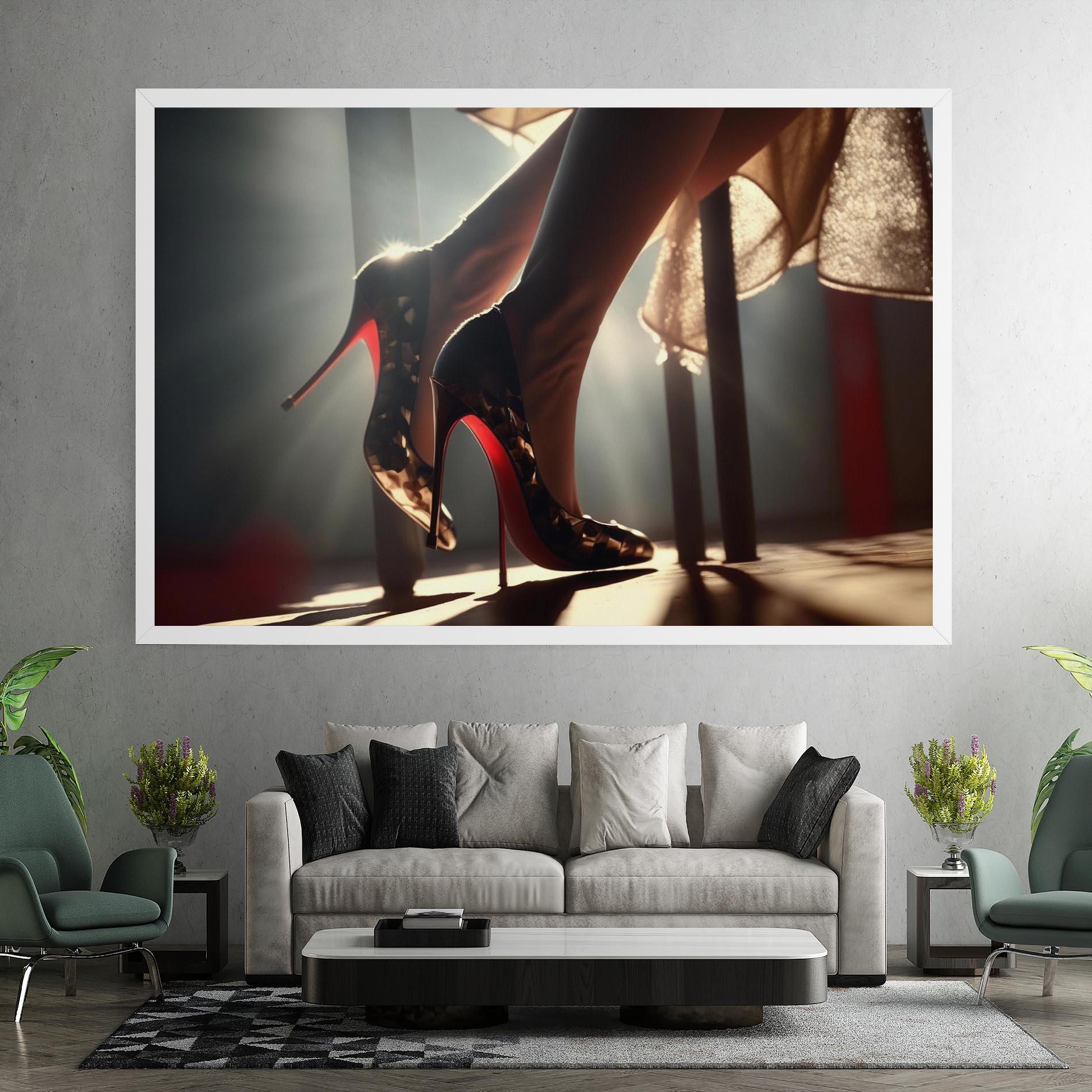 Vászonkép Heels In The Sun mockup 7