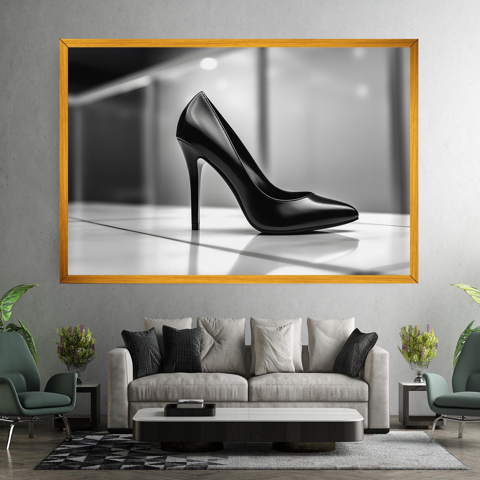 Vászonkép Black Unique Design mockup 7