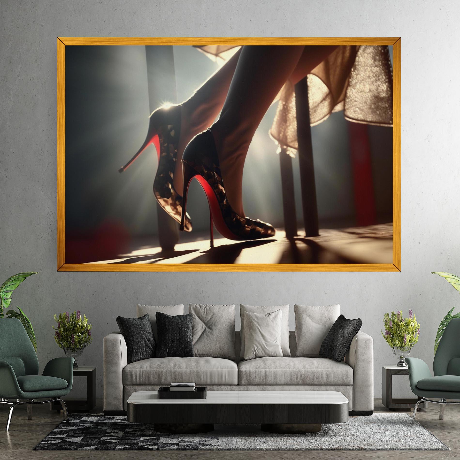Vászonkép Heels In The Sun mockup 7
