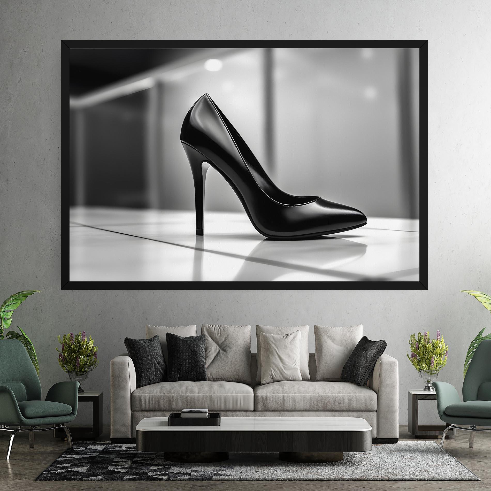 Vászonkép Black Unique Design mockup 7