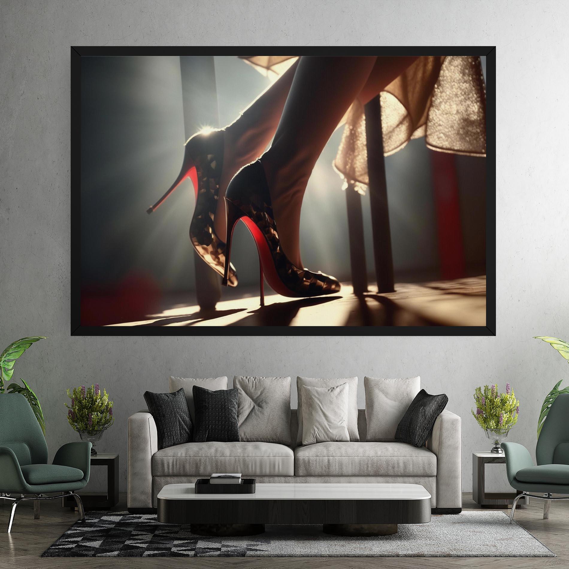 Vászonkép Heels In The Sun mockup 7