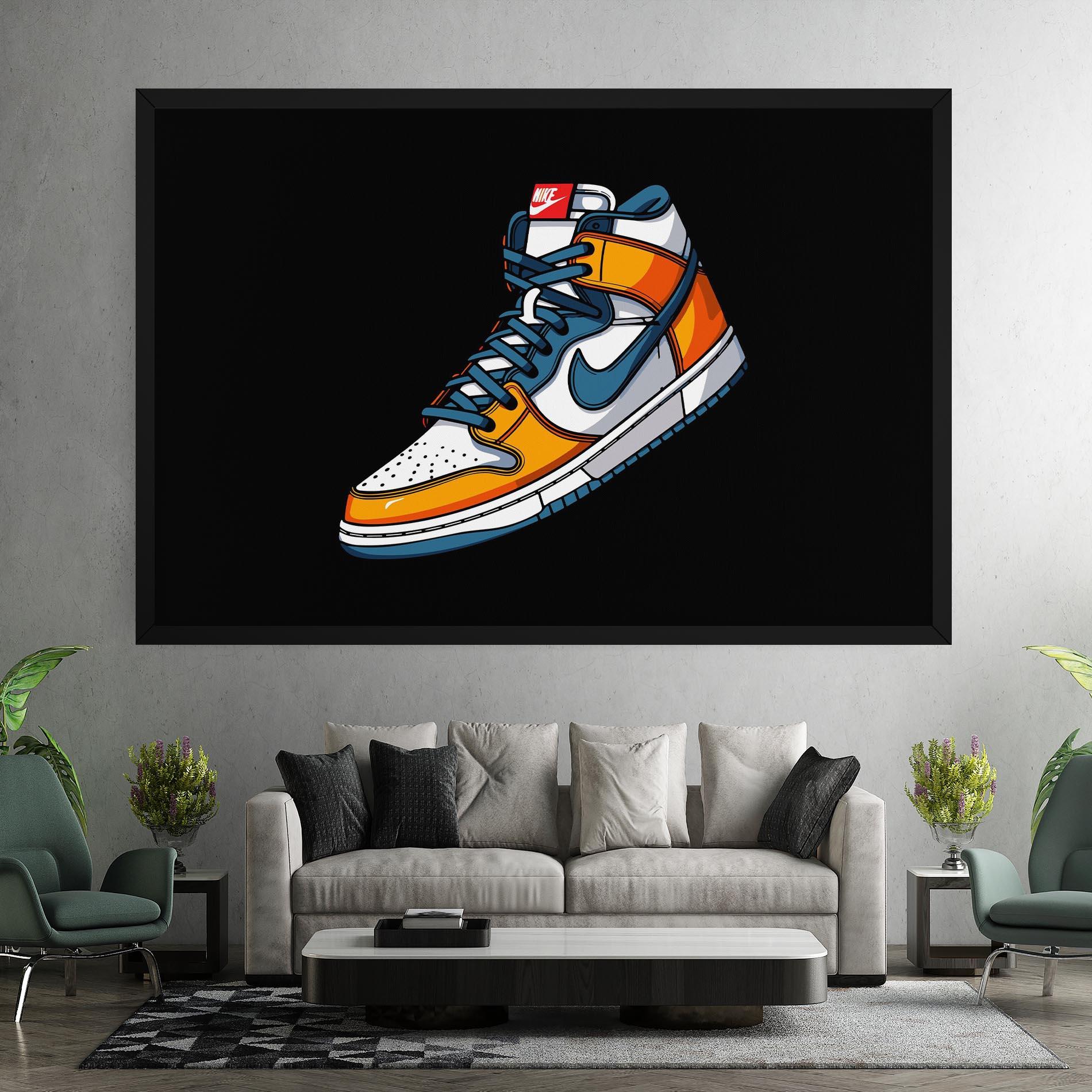 Vászonkép Nike Shoe mockup 7