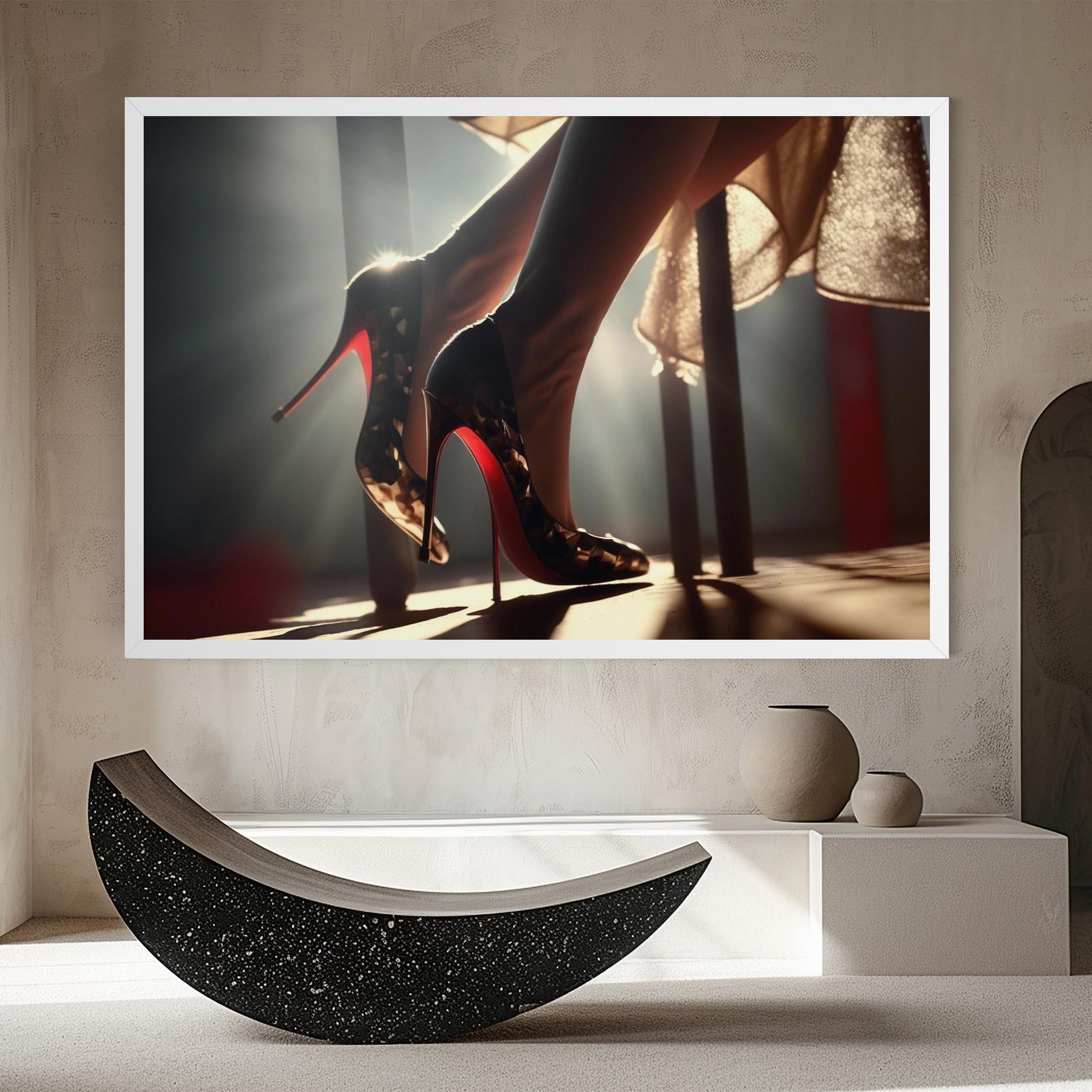 Vászonkép Heels In The Sun mockup 8