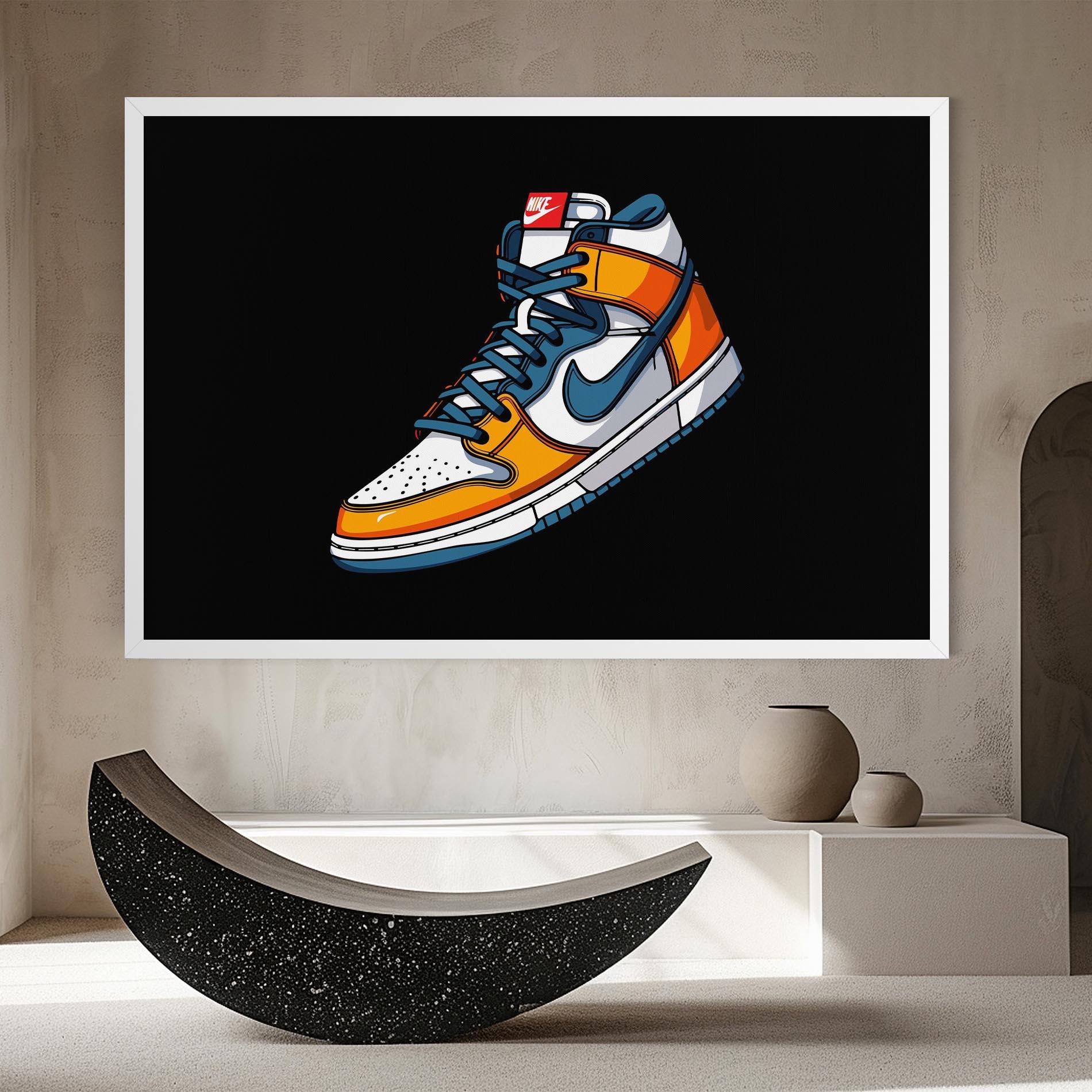 Vászonkép Nike Shoe mockup 8