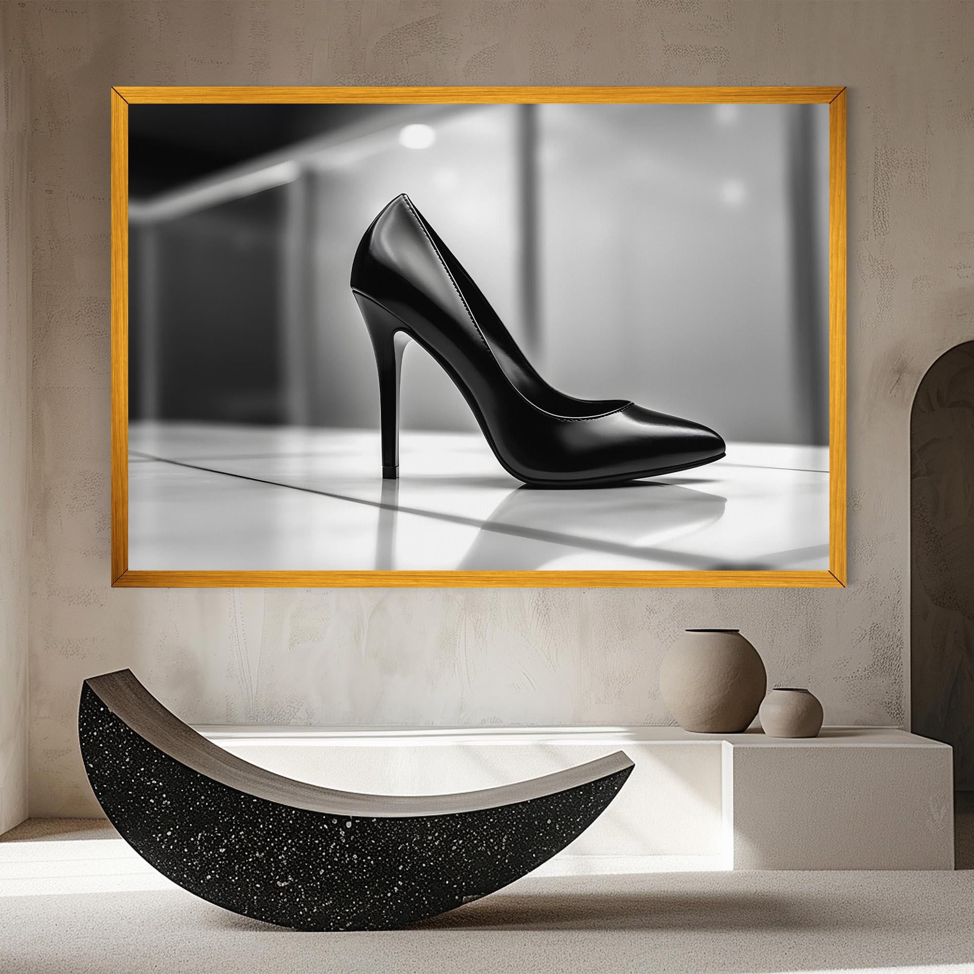 Vászonkép Black Unique Design mockup 8