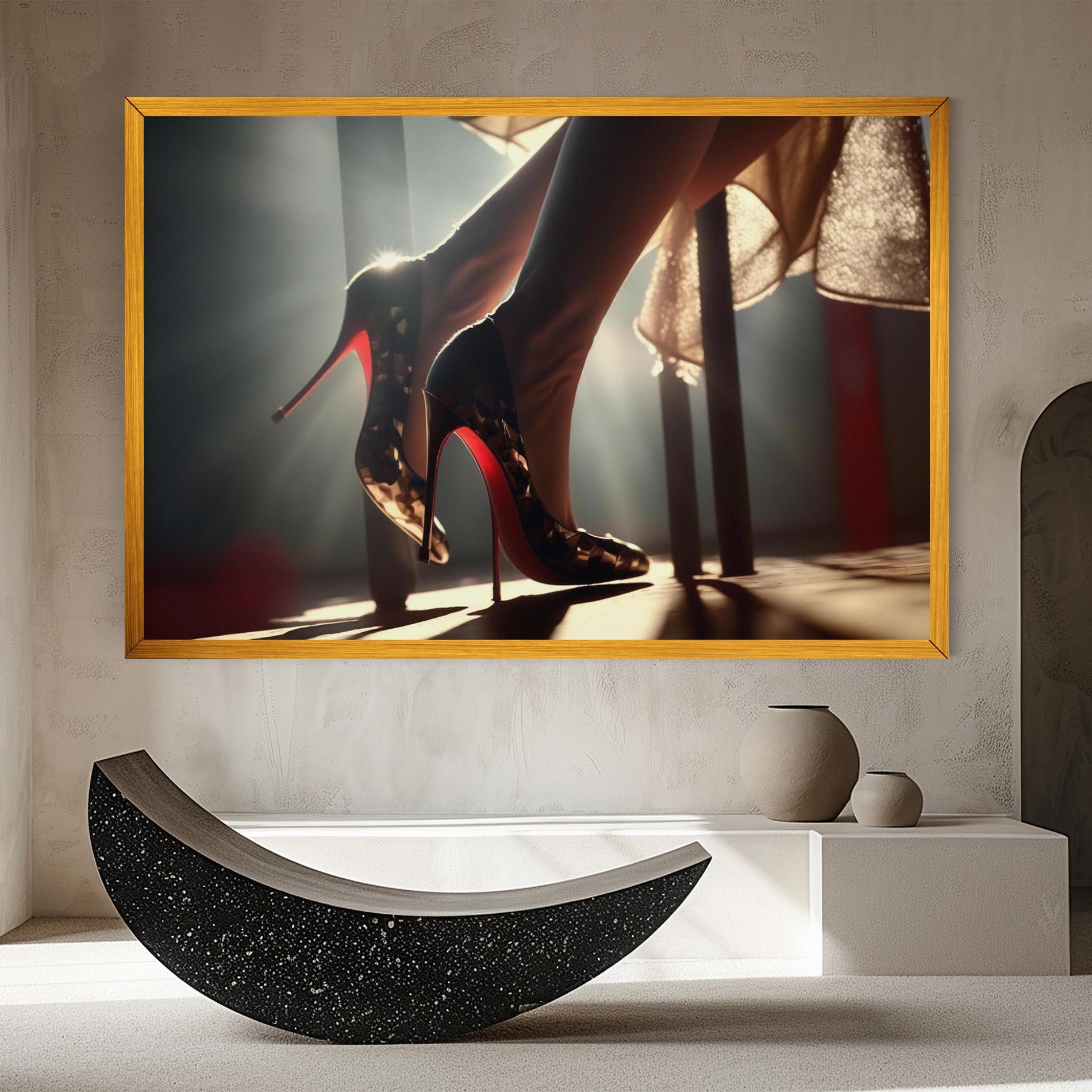 Vászonkép Heels In The Sun mockup 8